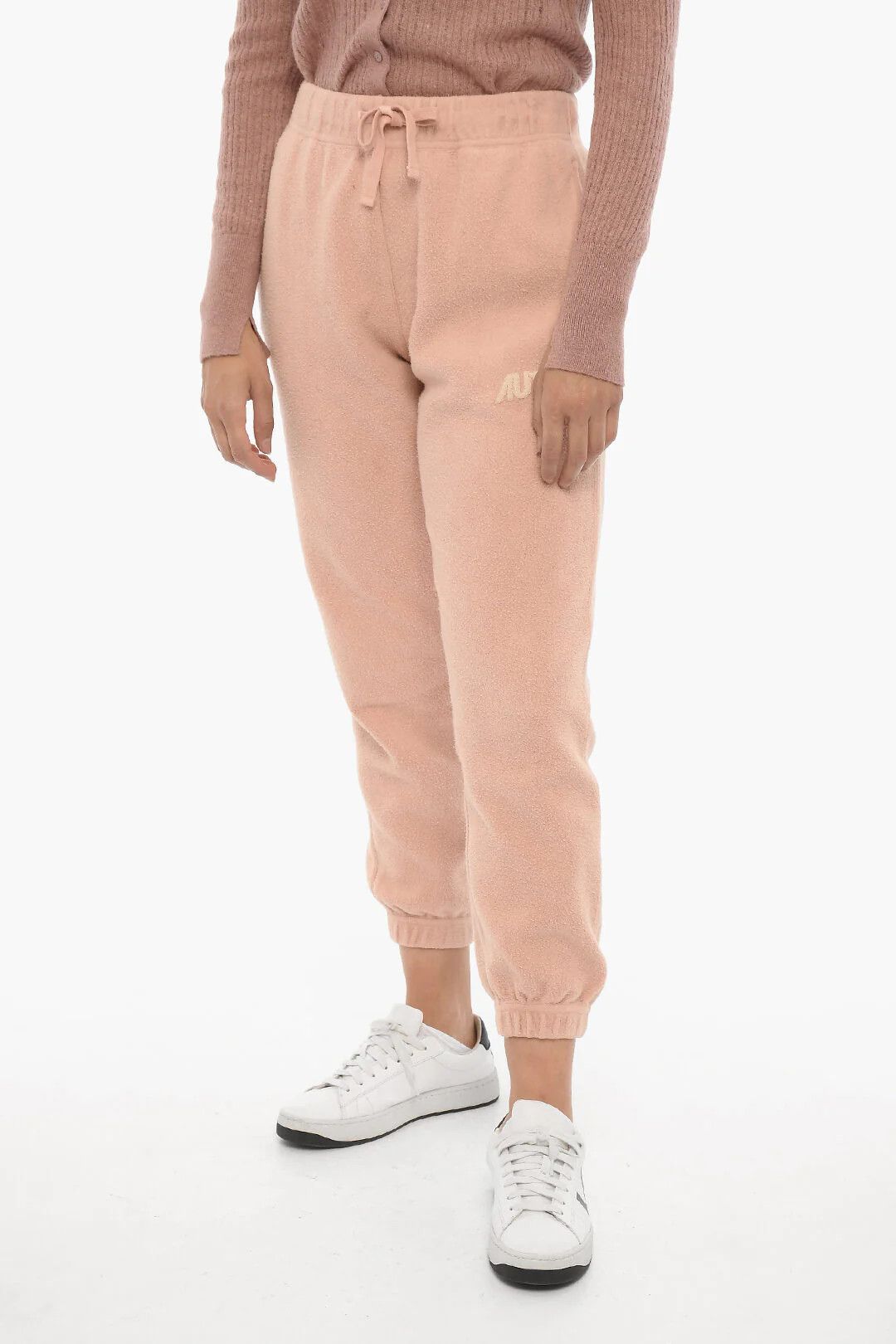 AUTRY og1mm0426 Fleece Joggers in Pink Size 27" / US 4 / IT 40 - 1 Thumbnail