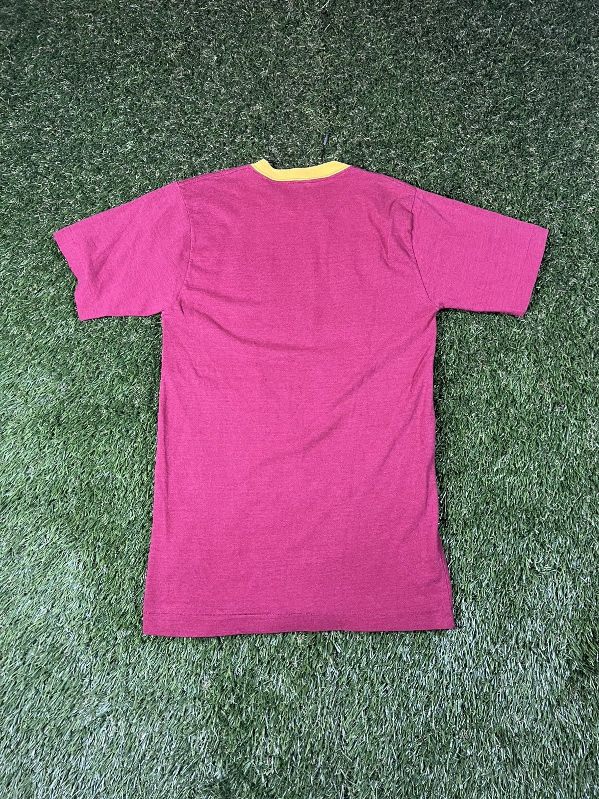 NCAA Vintage 70s Concordia College University Striped Ringer Tee Size US M / EU 48-50 / 2 - 3 Thumbnail