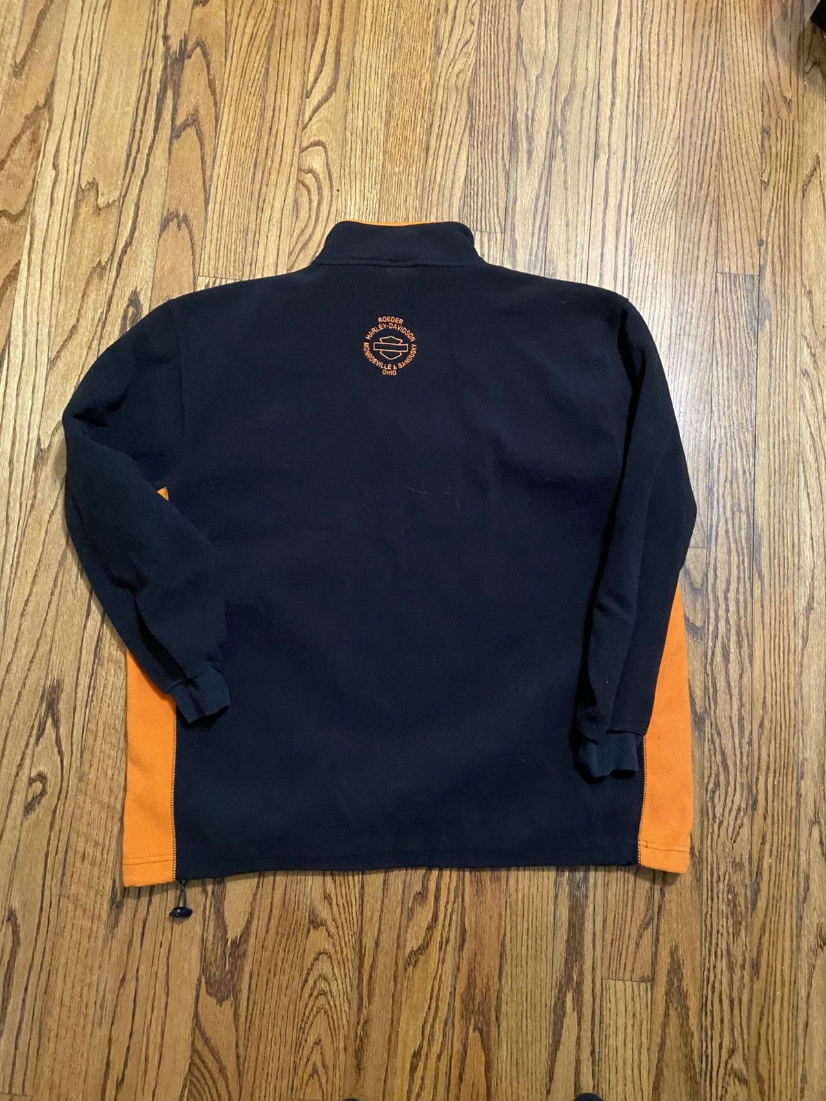 Harley Davidson × Vintage Vintage Harley Davidson fleece jacket Size US XL / EU 56 / 4 - 2 Thumbnail