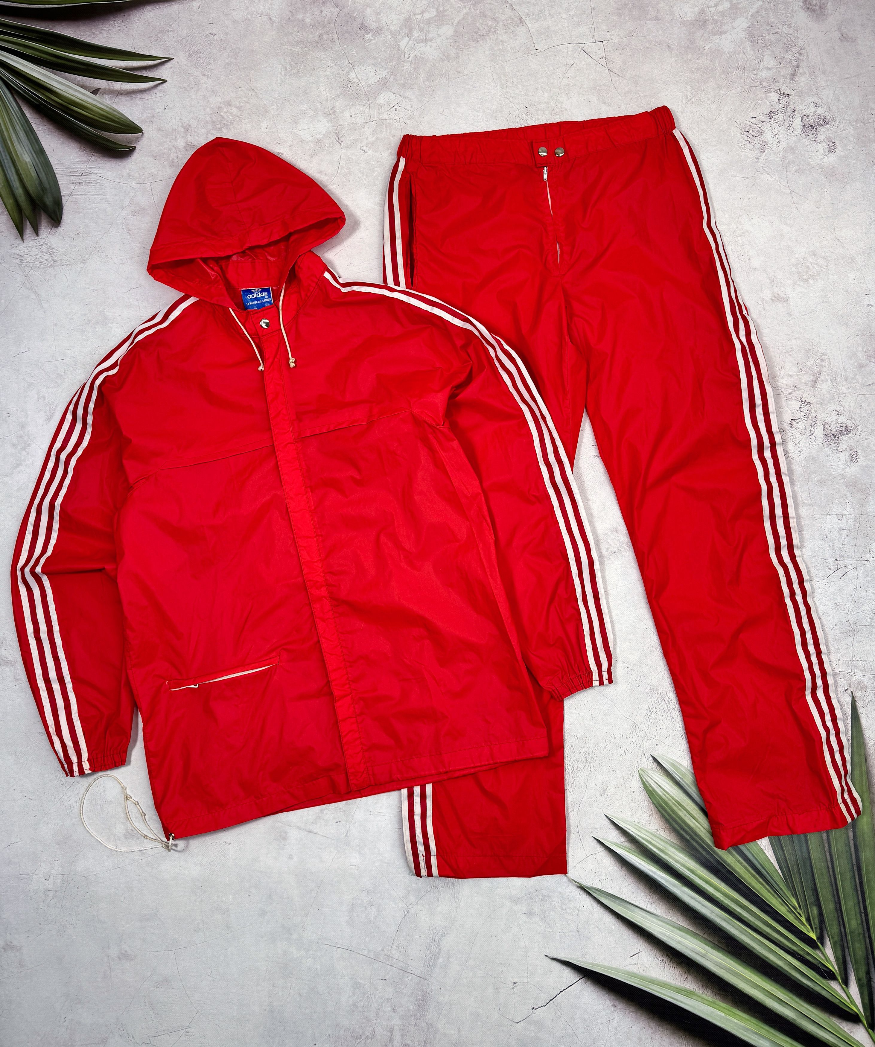 Vintage 80s Adidas Ventex Track Suit France