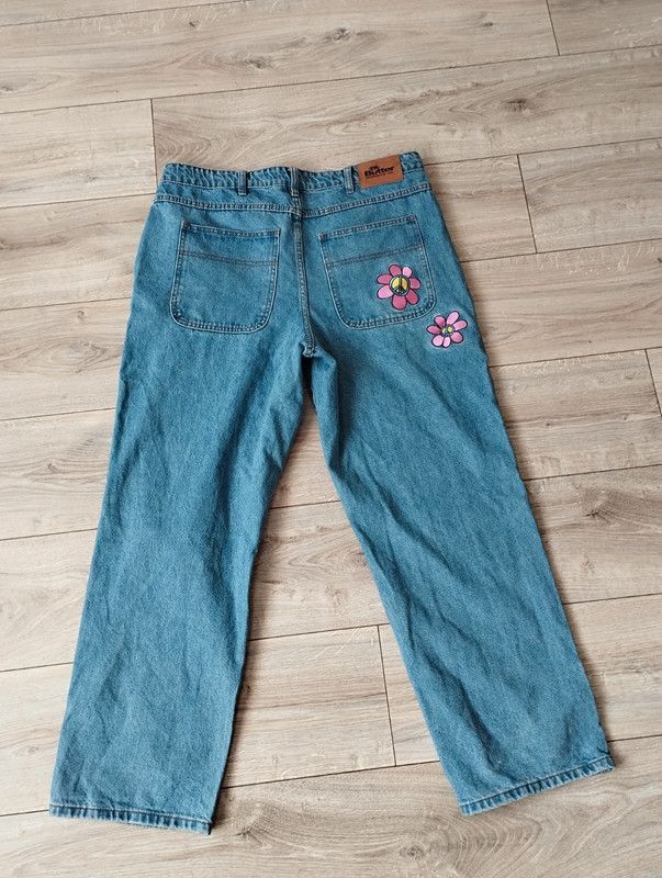 Butter Goods Butter Goods Flower jeans Skate street size 32 M/L Size US 32 / EU 48 - 3 Thumbnail