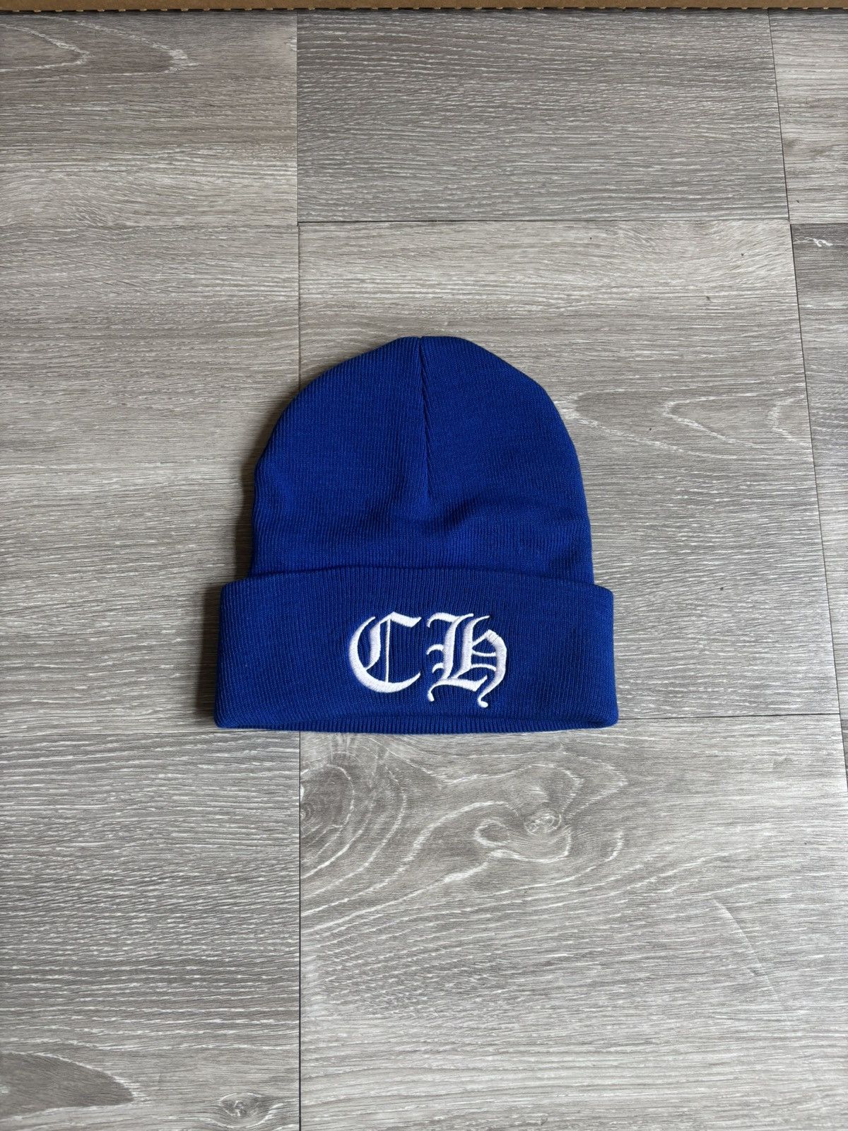 Chrome Hearts Chrome Hearts Red CH Logo Beanie Size ONE SIZE - 1 Thumbnail