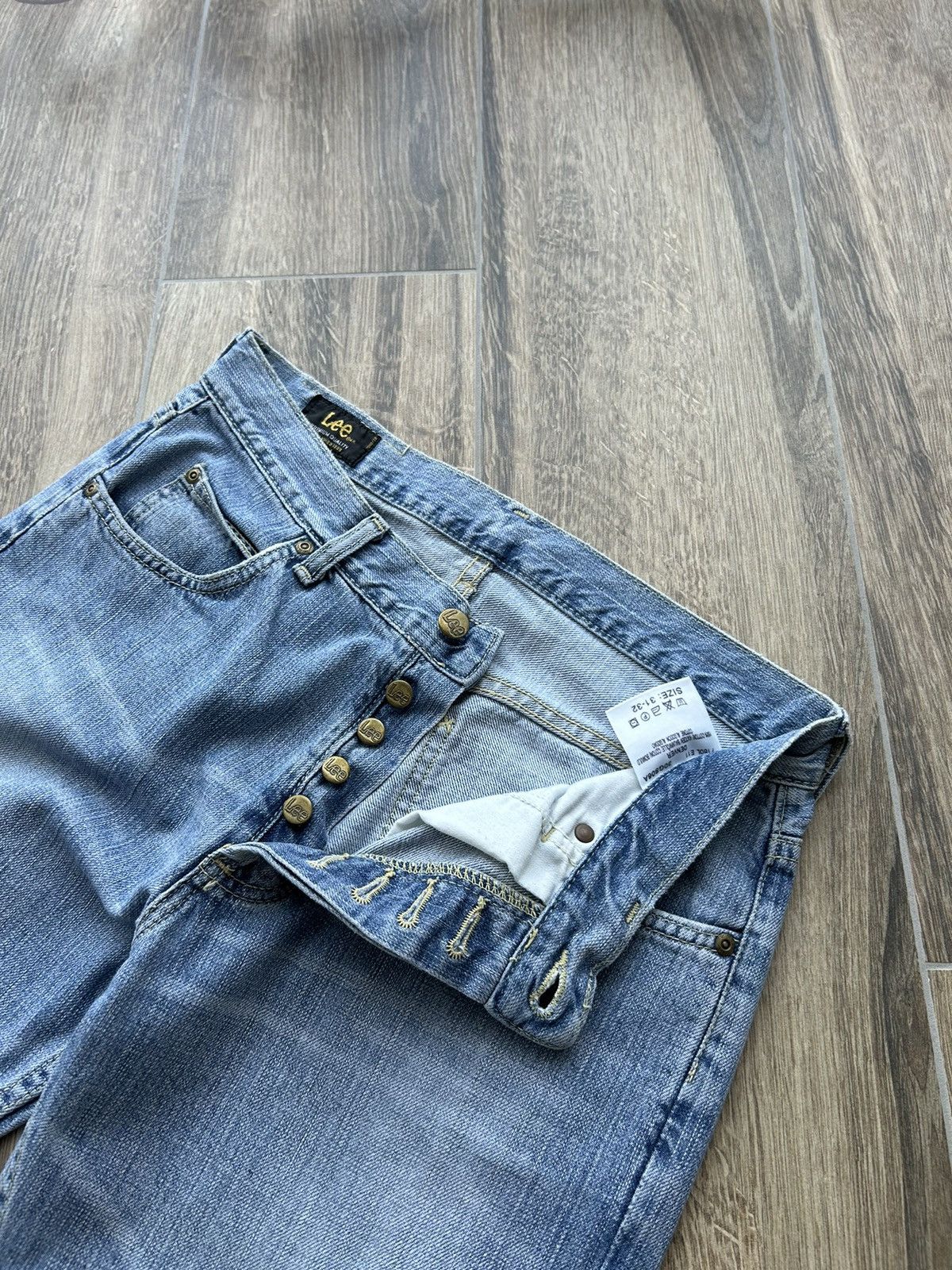 Lee × Vintage ⛔️Last Drop⛔️Vintage Lee Riders Flared jeans 2000s Size US 32 / EU 48 - 7 Thumbnail