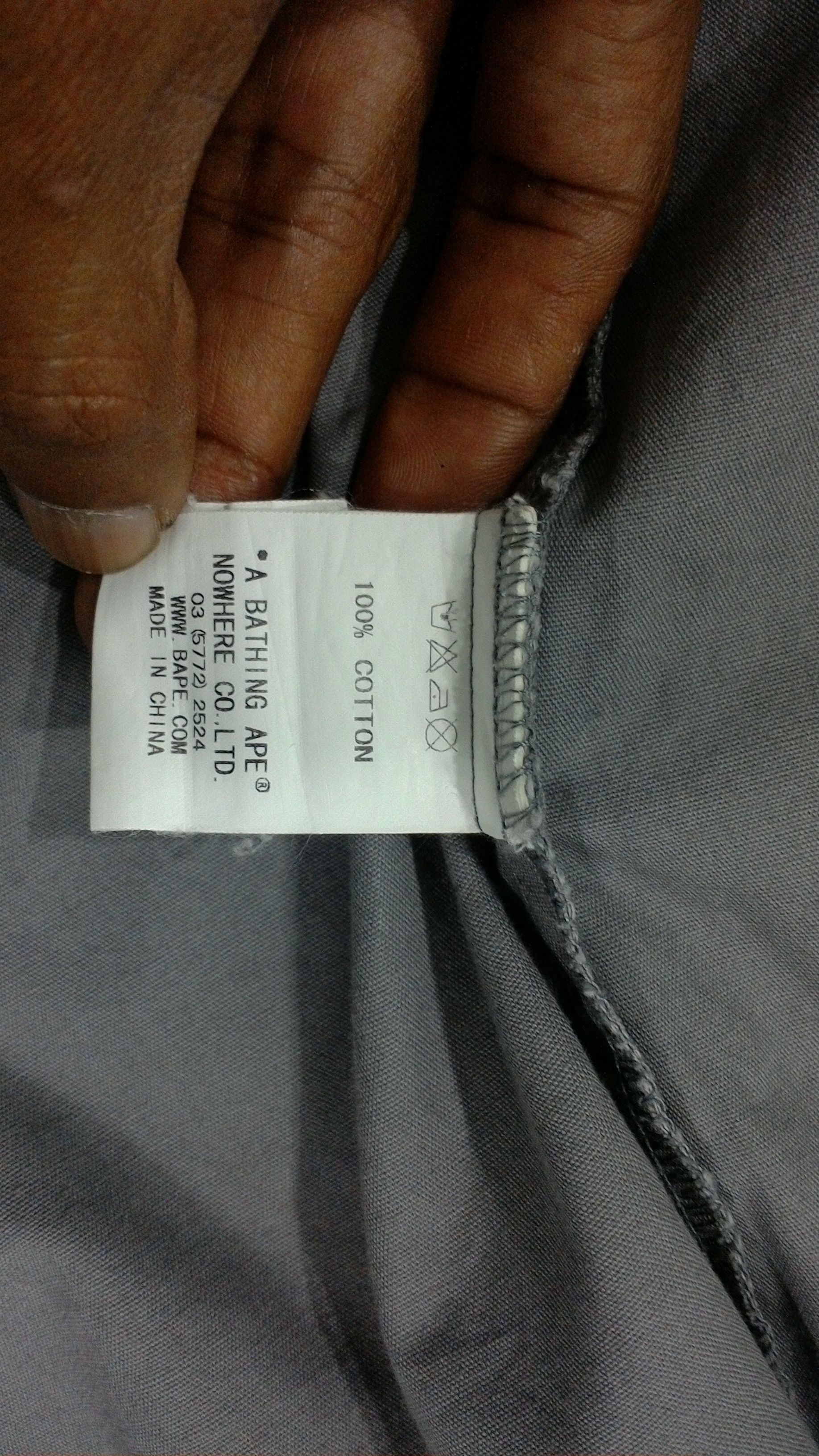 Bape Baseball Shirt Size US L / EU 52-54 / 3 - 8 Thumbnail