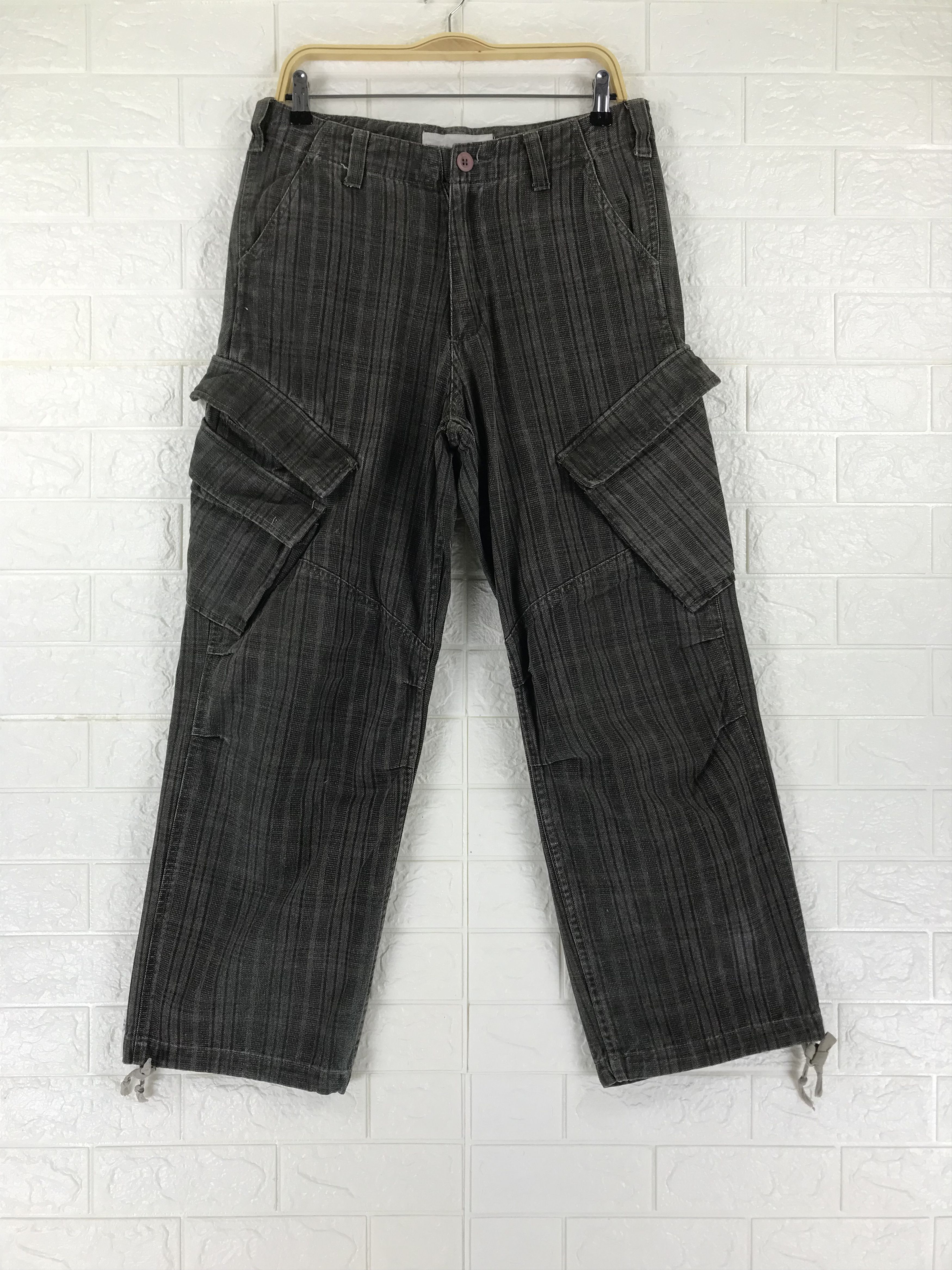 izzue Vintage Izzue Cargo Baggy Bondage Pants Size US 32 / EU 48 - 1 Thumbnail