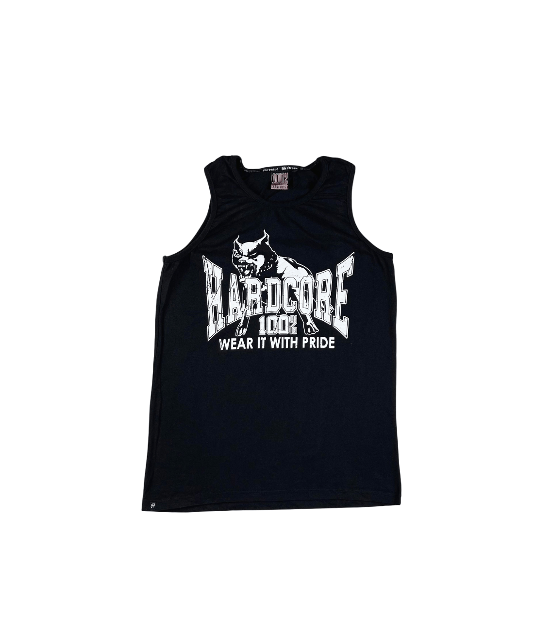 Vintage 100% Hardcore Tank Top L Size US L / EU 52-54 / 3 - 1 Thumbnail