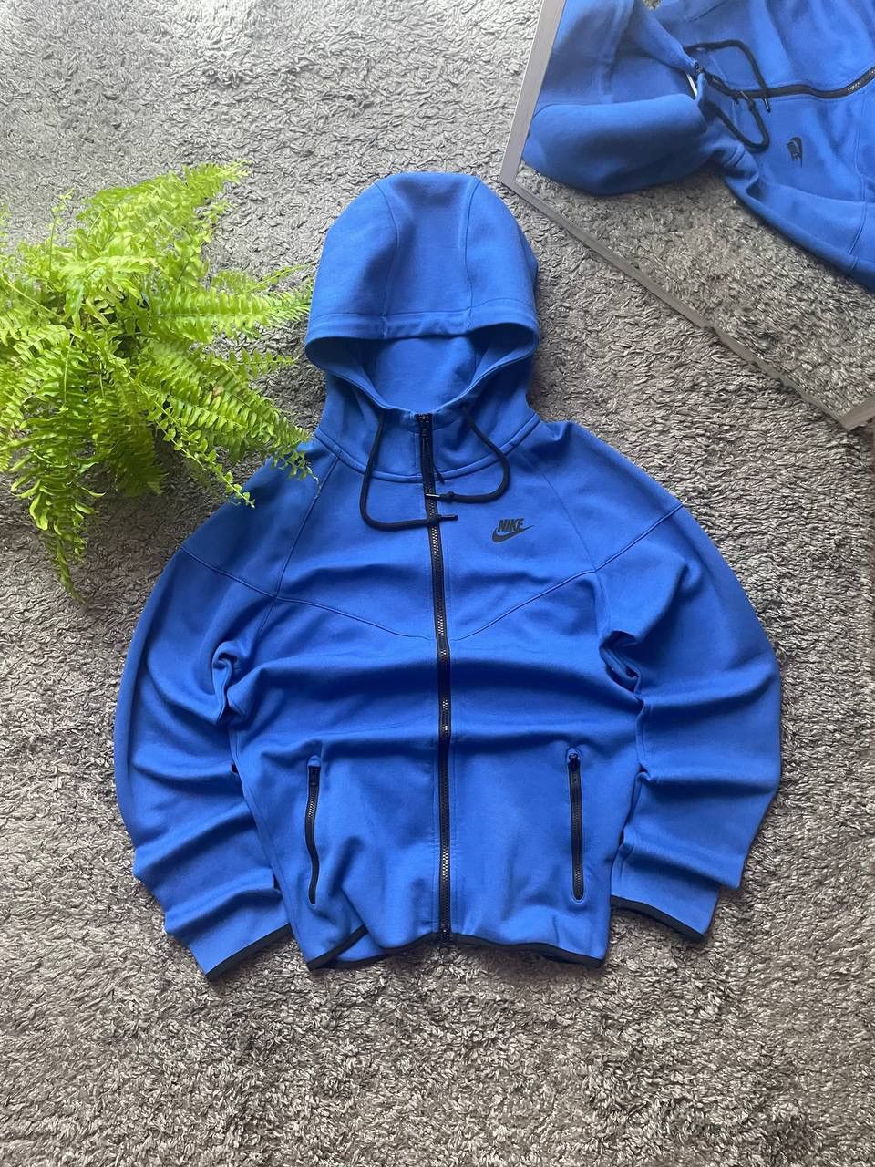 Designer × Nike Zip-Hoodie Nike Tech-Fleece Streetwear Drill Drip Logo Swag Size US S / EU 44-46 / 1 - 3 Thumbnail