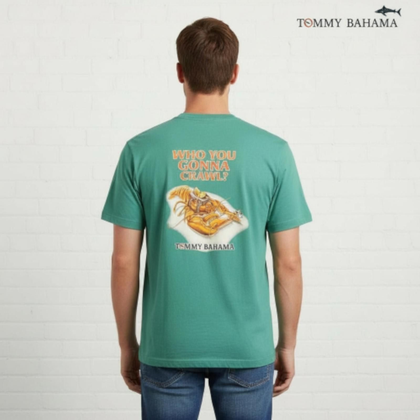 Tommy Bahama Tommy Bahama Isla Marlin Tee Men's Short Sleeve T-Shirt Size US M / EU 48-50 / 2 - 2 Thumbnail