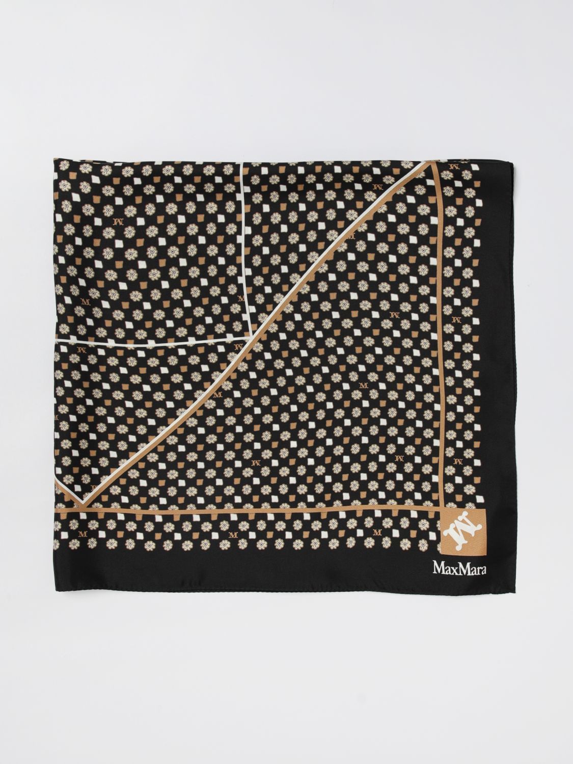 Max Mara Max Mara Neck Scarf Woman Black Size ONE SIZE - 1 Thumbnail