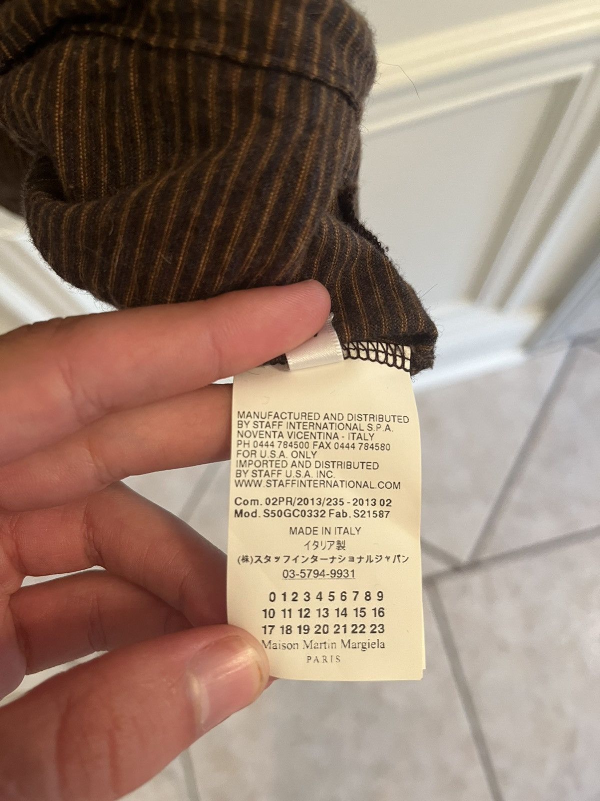 Maison Margiela Maison Margiela tee Size US M / EU 48-50 / 2 - 6 Thumbnail
