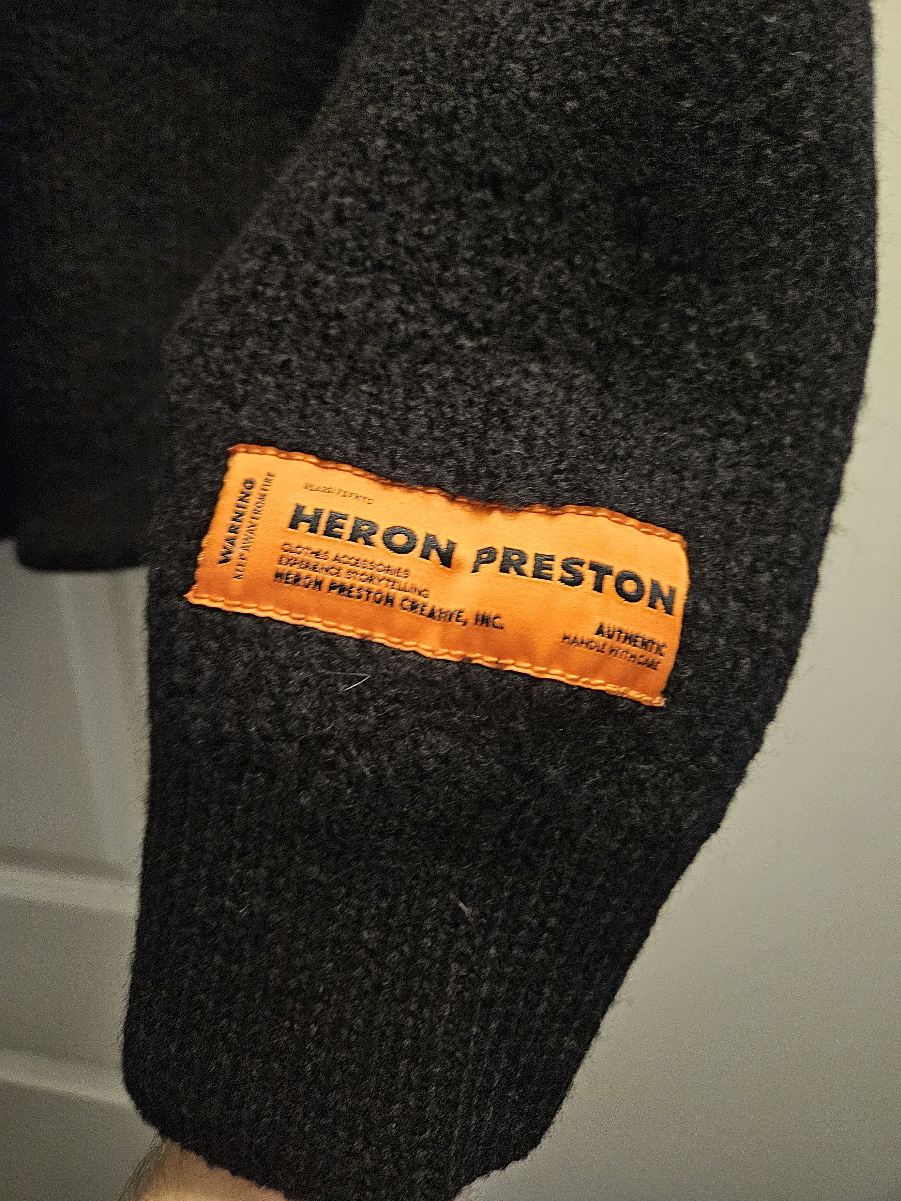 Heron Preston Heron Preston Black СТИЛЬ Thick Turtleneck Cotton Sweater Size US L / EU 52-54 / 3 - 4 Thumbnail