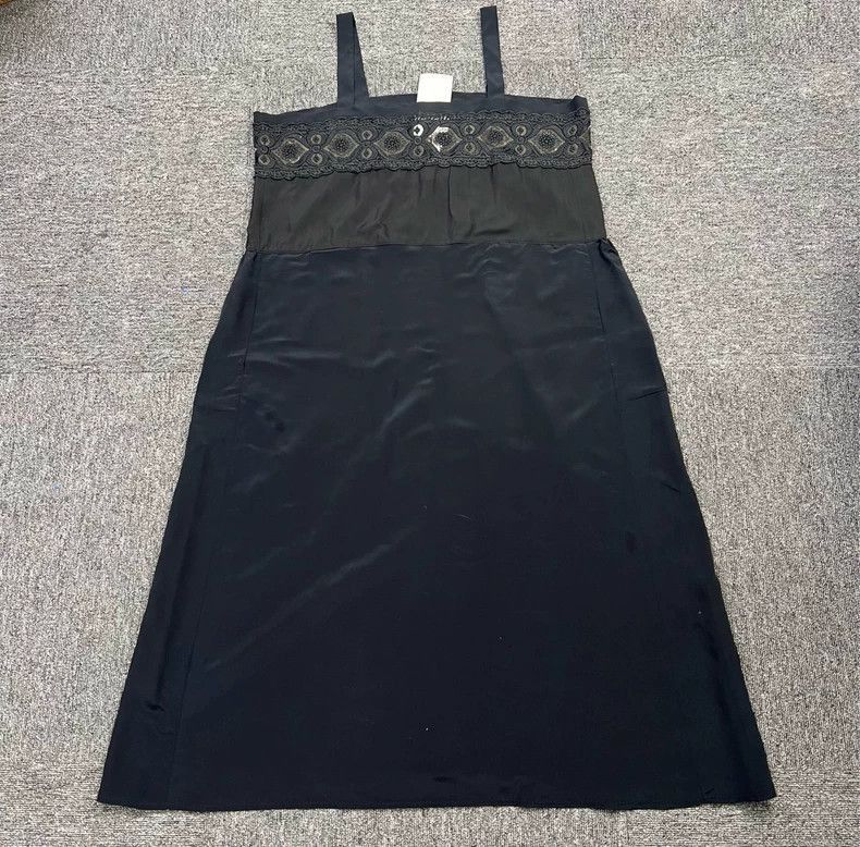 Maison Margiela Black Lace Panel Long Dress by Maison Margiela-2506 Size M / US 6-8 / IT 42-44 - 2 Thumbnail