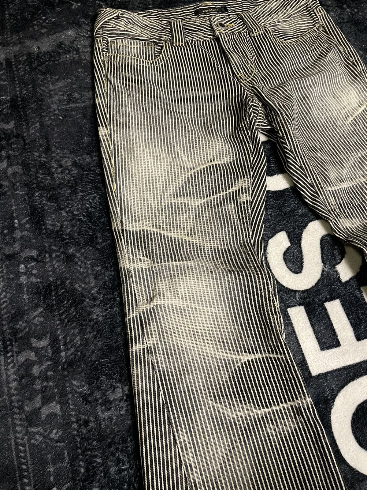 Le Grande Bleu (L.G.B.) × Tornado Mart Tornado Mart Whisker Flare Pant Size US 30 / EU 46 - 4 Thumbnail