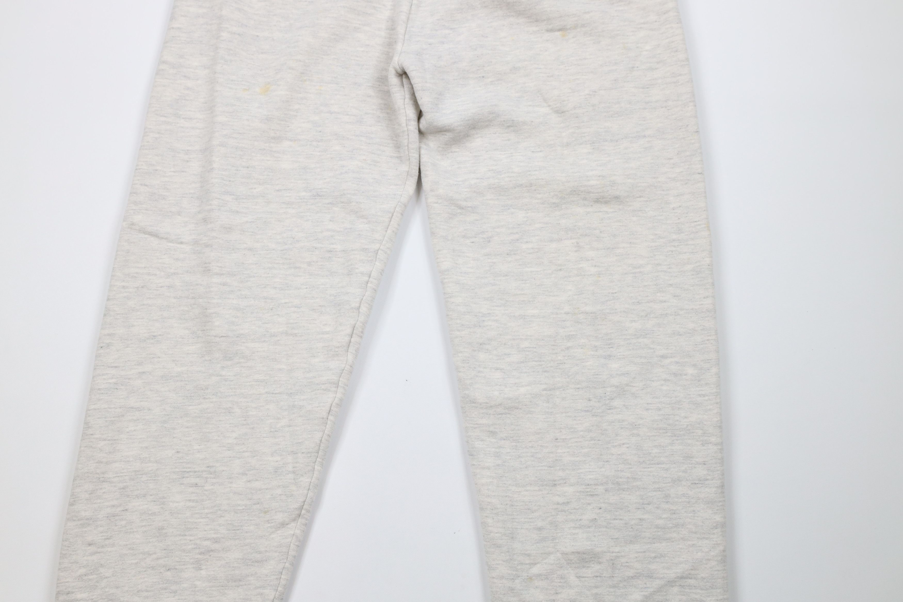 Vintage Vintage 90s Streetwear Sweatpants Joggers Heather Gray USA Size US 36 / EU 52 - 3 Thumbnail