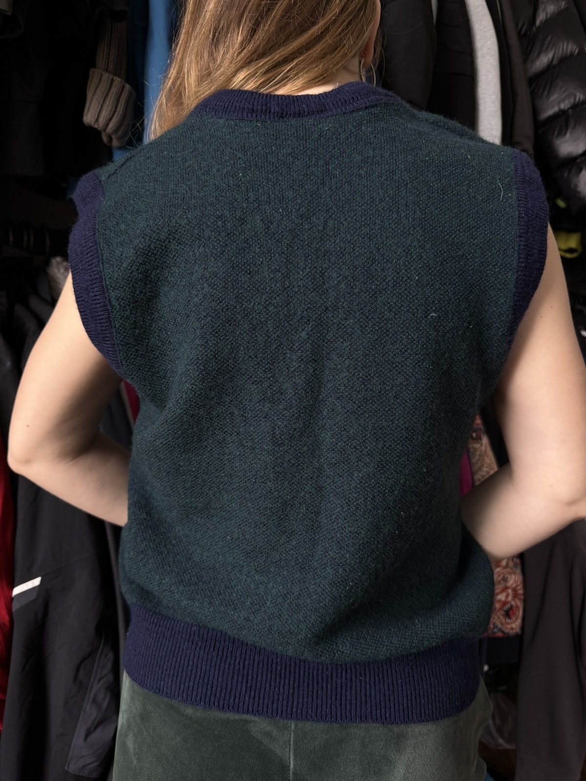 Lacoste Lacoste vintage retro green vest Chemise 90s Size M / US 6-8 / IT 42-44 - 5 Thumbnail