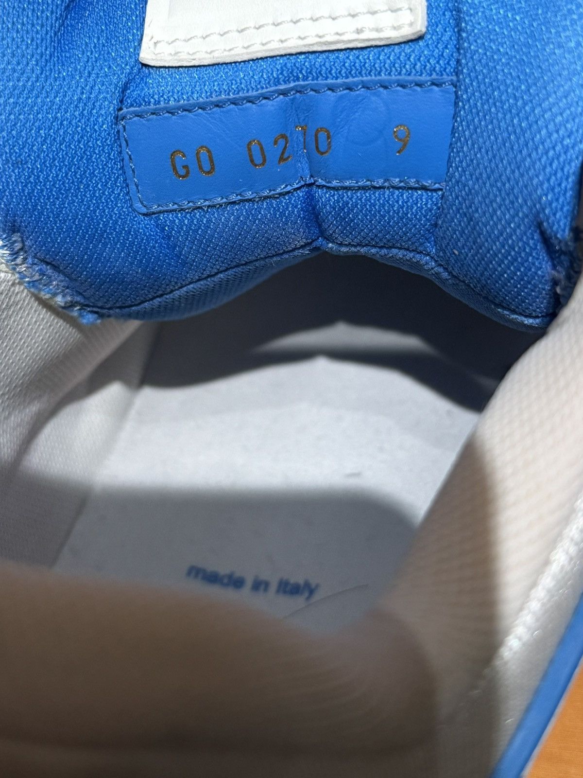 Louis Vuitton SS19 AZUR BLUE TRAINER LOW WHITE SNEAKERS LOGO MONOGRAM Size US 10 / EU 43 - 8 Thumbnail