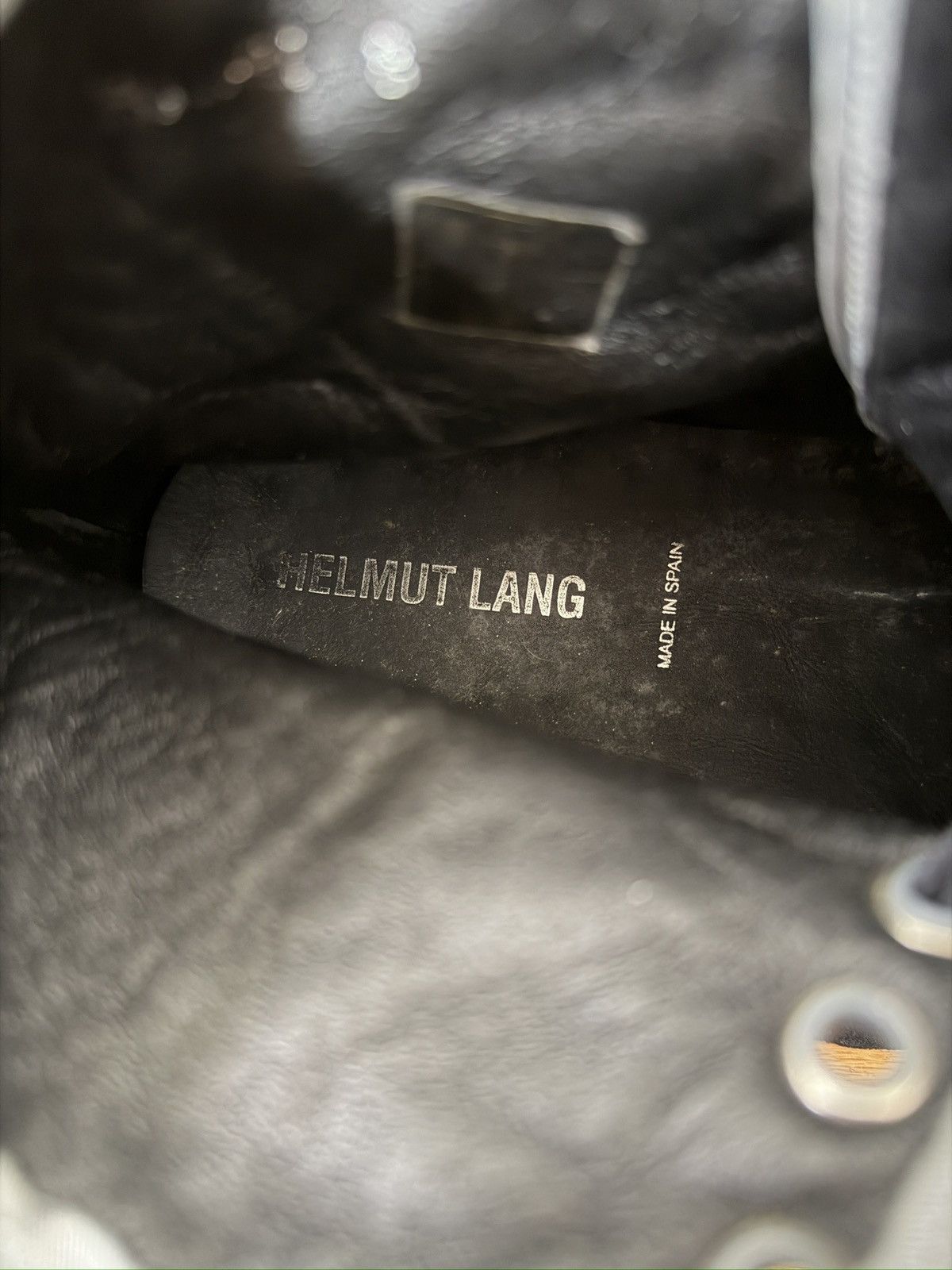 Helmut Lang Silver 3M High-Top Sneakers Size US 8 / EU 41 - 7 Thumbnail