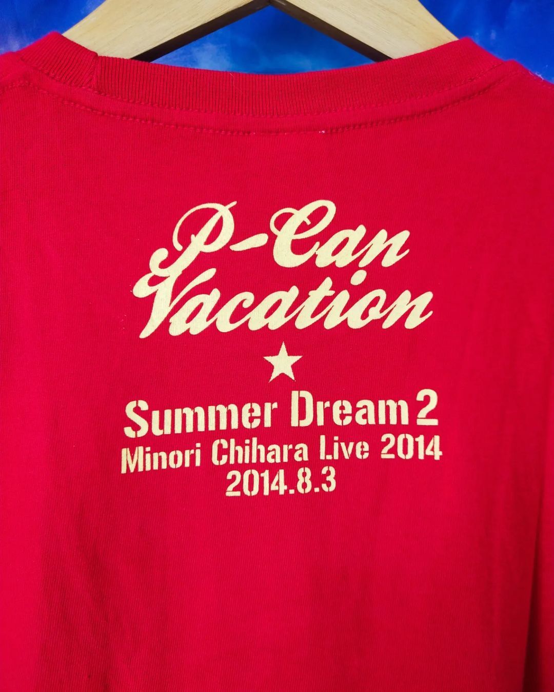 Anime × Japanese Brand Minori Chihara Live 2014 Summer Dream Seiyu Tees Size US M / EU 48-50 / 2 - 4 Thumbnail