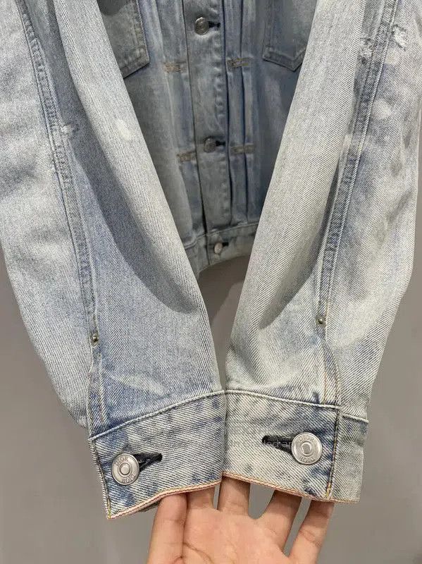 Dior Dior Light Blue Cotton Long Sleeve Jacket . Size US L / EU 52-54 / 3 - 9 Thumbnail