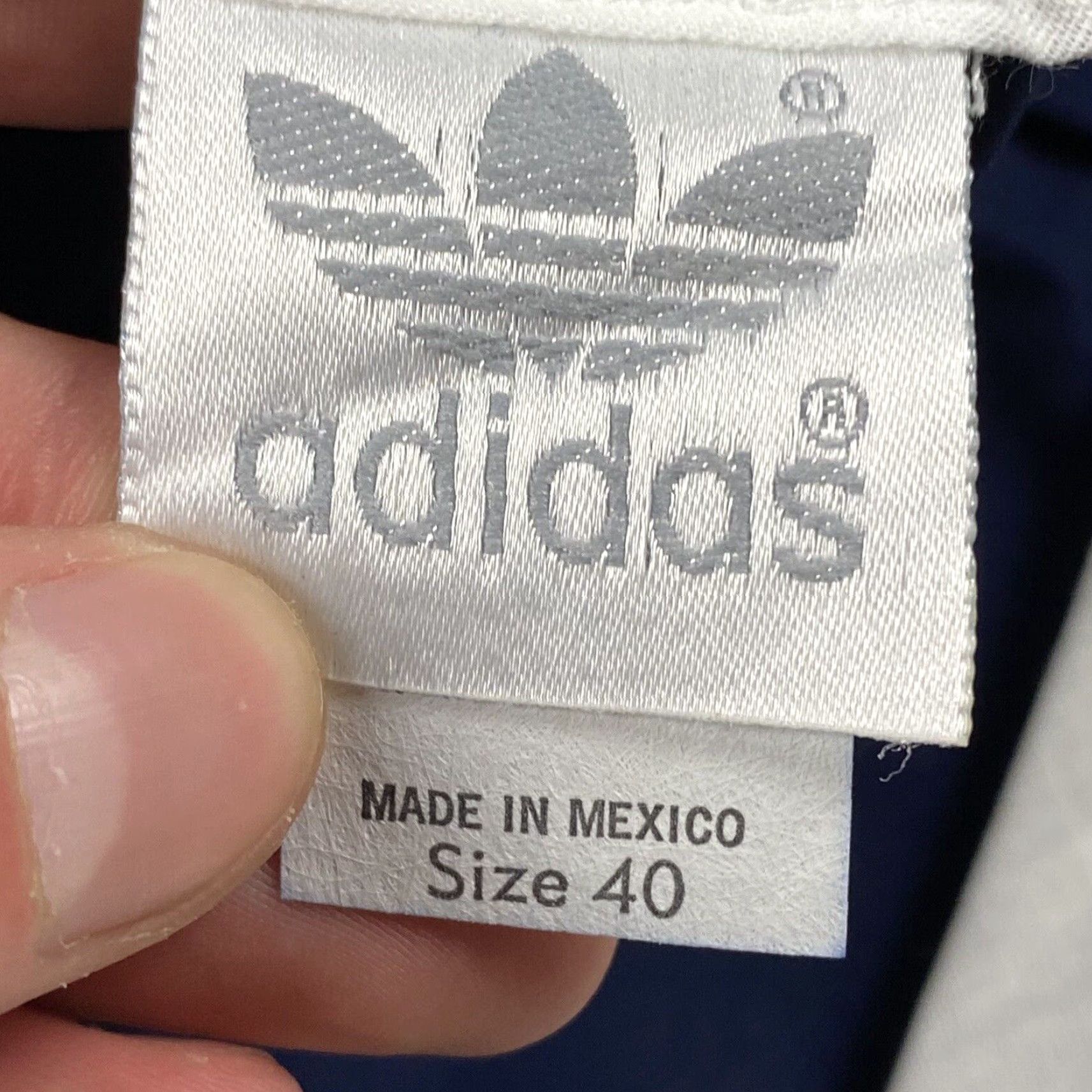Adidas VINTAGE ADIDAS 80S RETRO DAD BELMONT TWILL TENNIS SHORTS 3" NAVY BLUE SZ 40 NOS Size US 40 / EU 56 - 7 Thumbnail