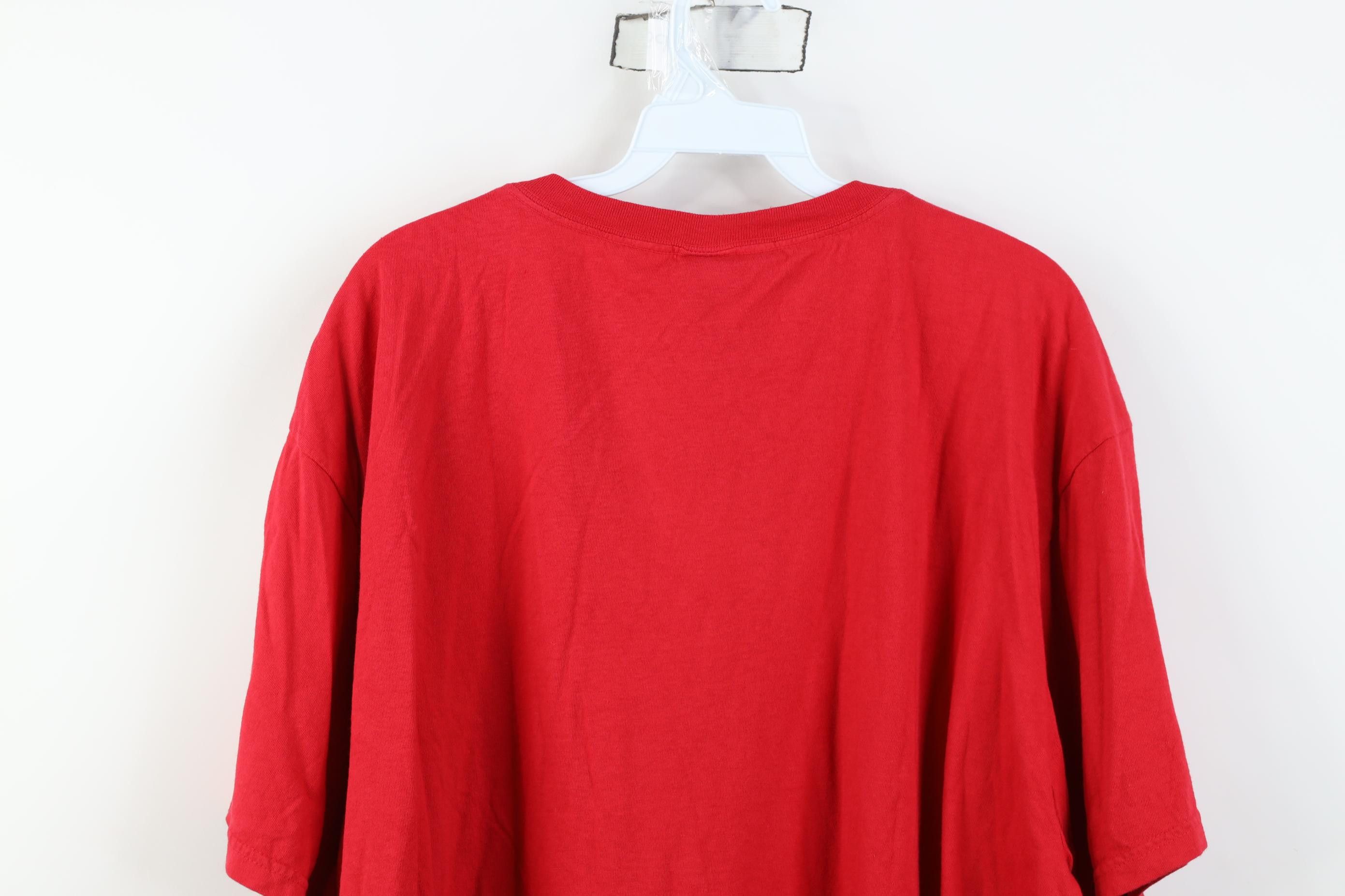 Polo Ralph Lauren Deadstock Vintage 90s Ralph Lauren Monogram Script T-Shirt Size US XXL / EU 58 / 5 - 12 Thumbnail