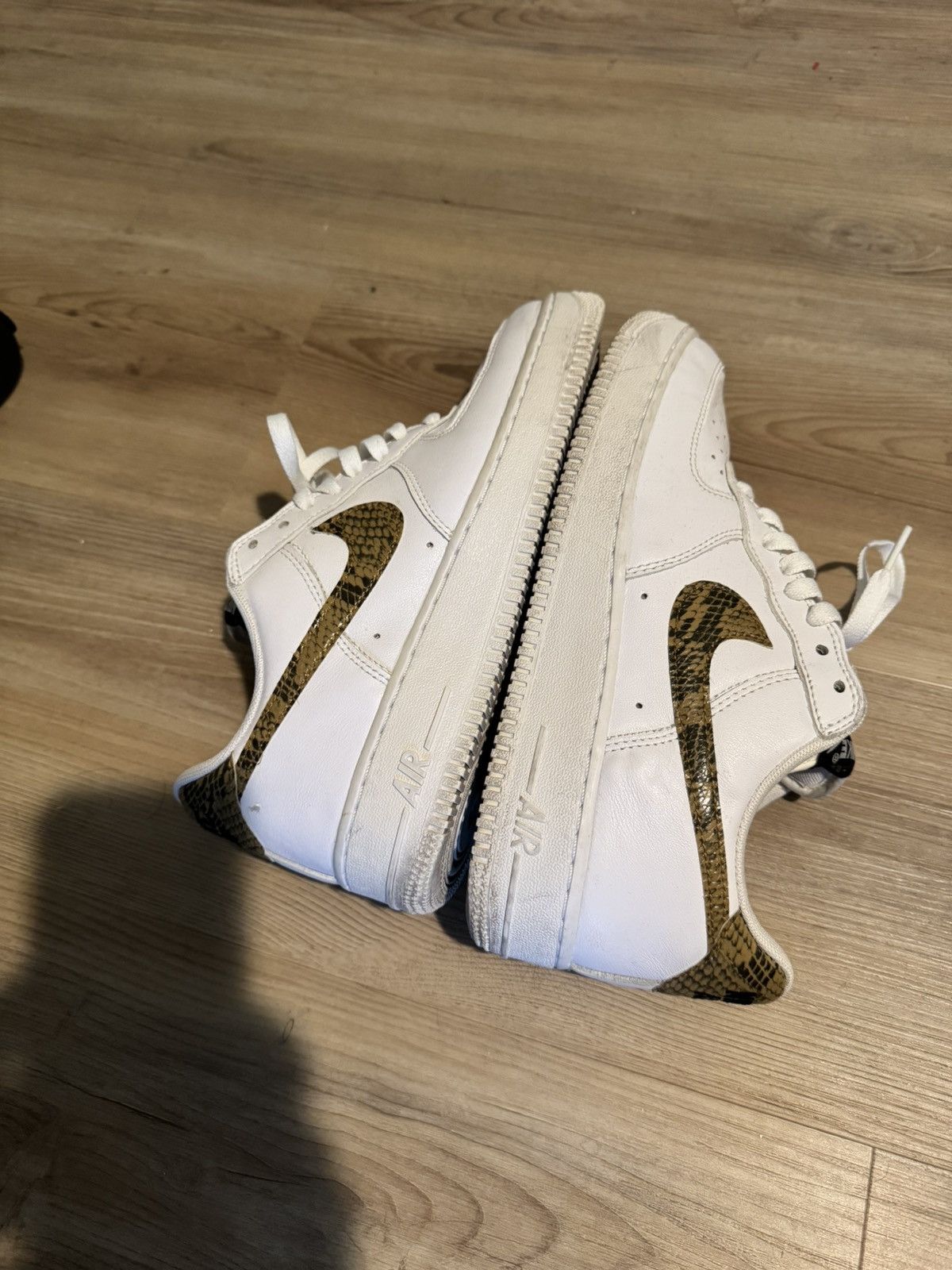 Nike Nike Air Force One ‘Ivory Snake’ Size US 7.5 / EU 40-41 - 5 Thumbnail