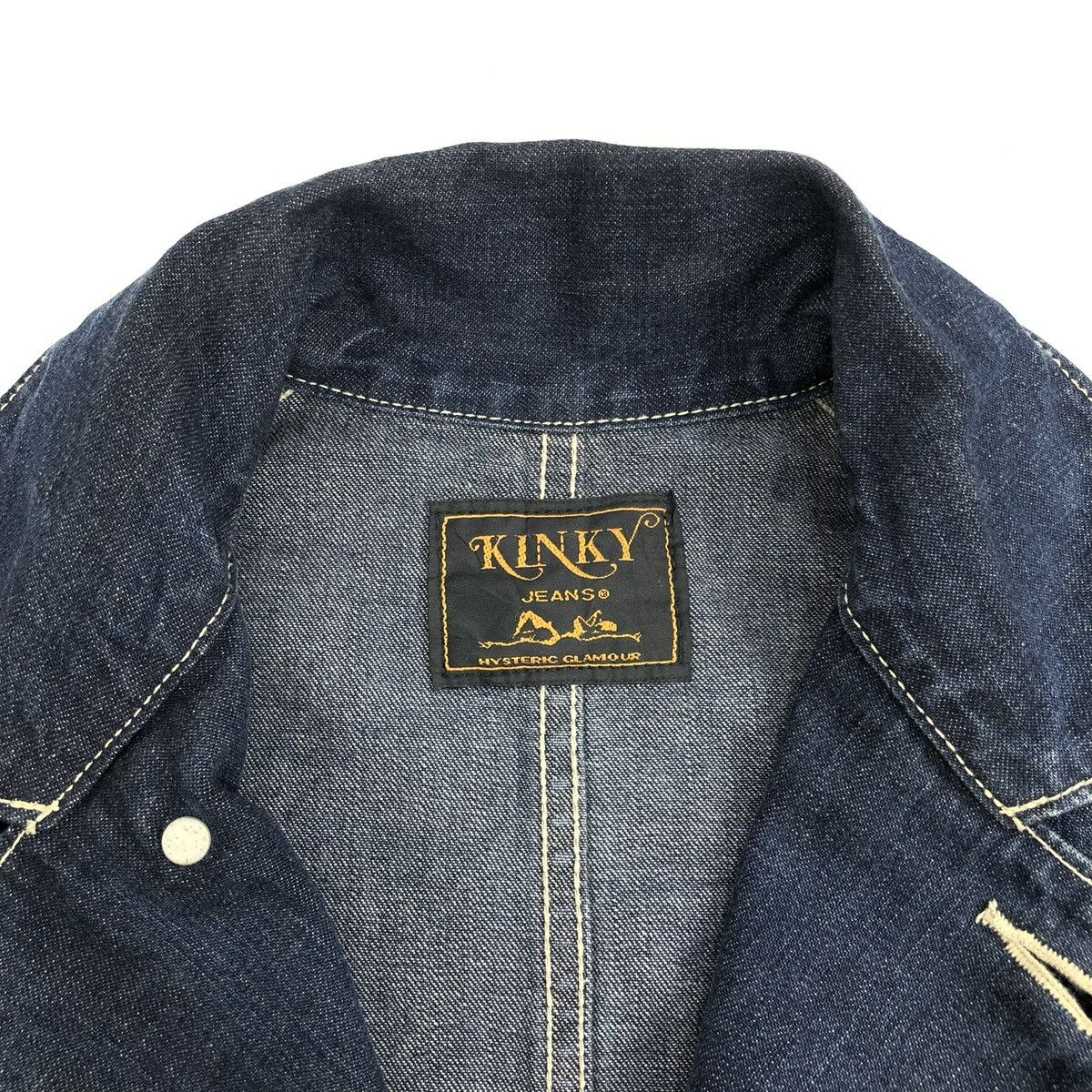 Hysteric Glamour 2000s Vintage Hysteric Glamour Kinky Chore Denim Jacket Size US M / EU 48-50 / 2 - 5 Thumbnail