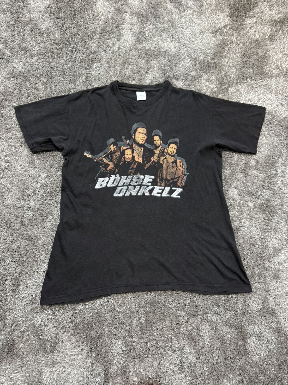 Band Tees Böhse Onkelz vintage rock metal T-Shirt Size L washed Size US L / EU 52-54 / 3 - 1 Thumbnail