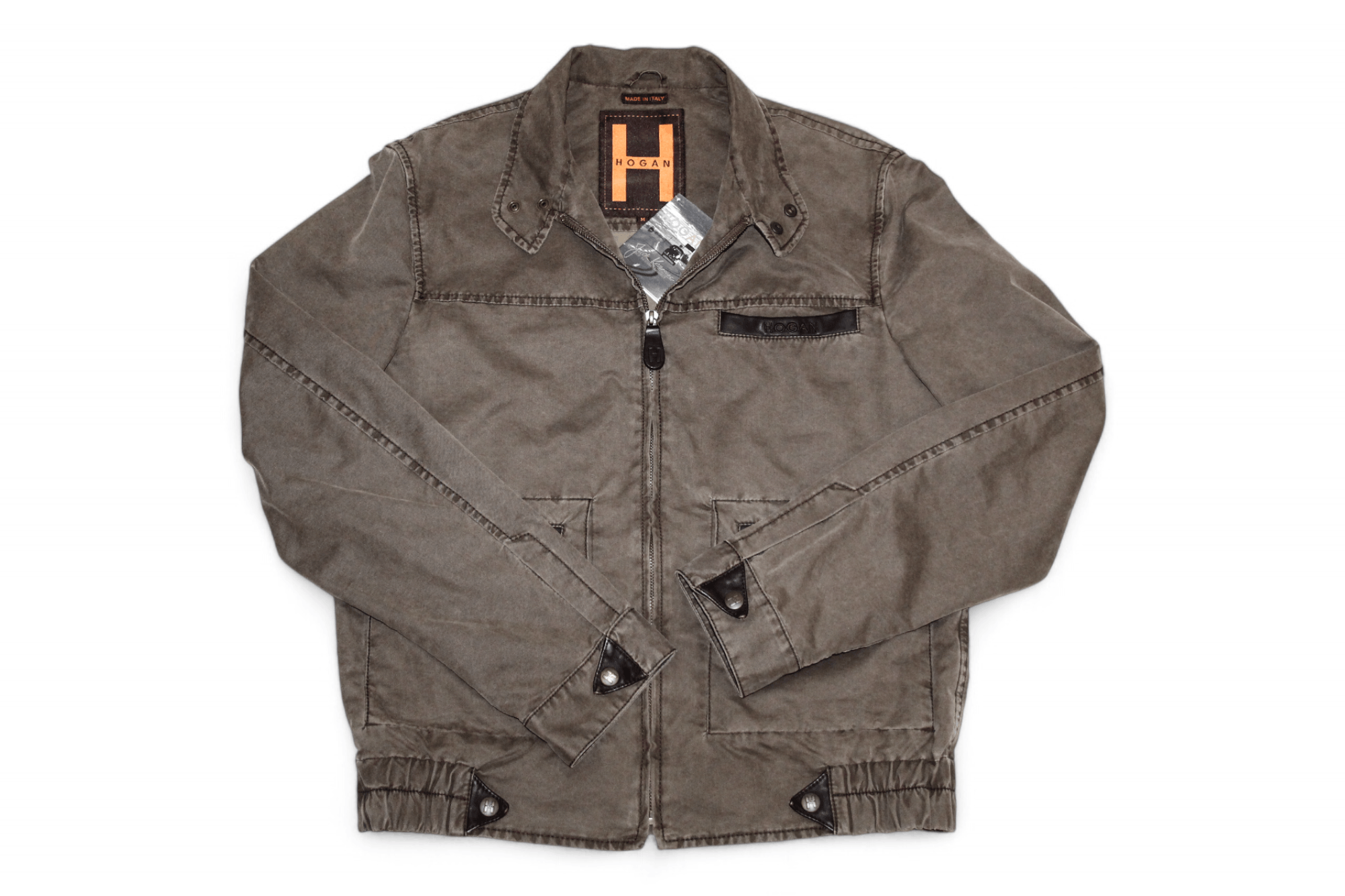 Hogan RARE💥Hogan x Jack Kerouac Project Canvas Casual Jacket Size US M / EU 48-50 / 2 - 1 Thumbnail