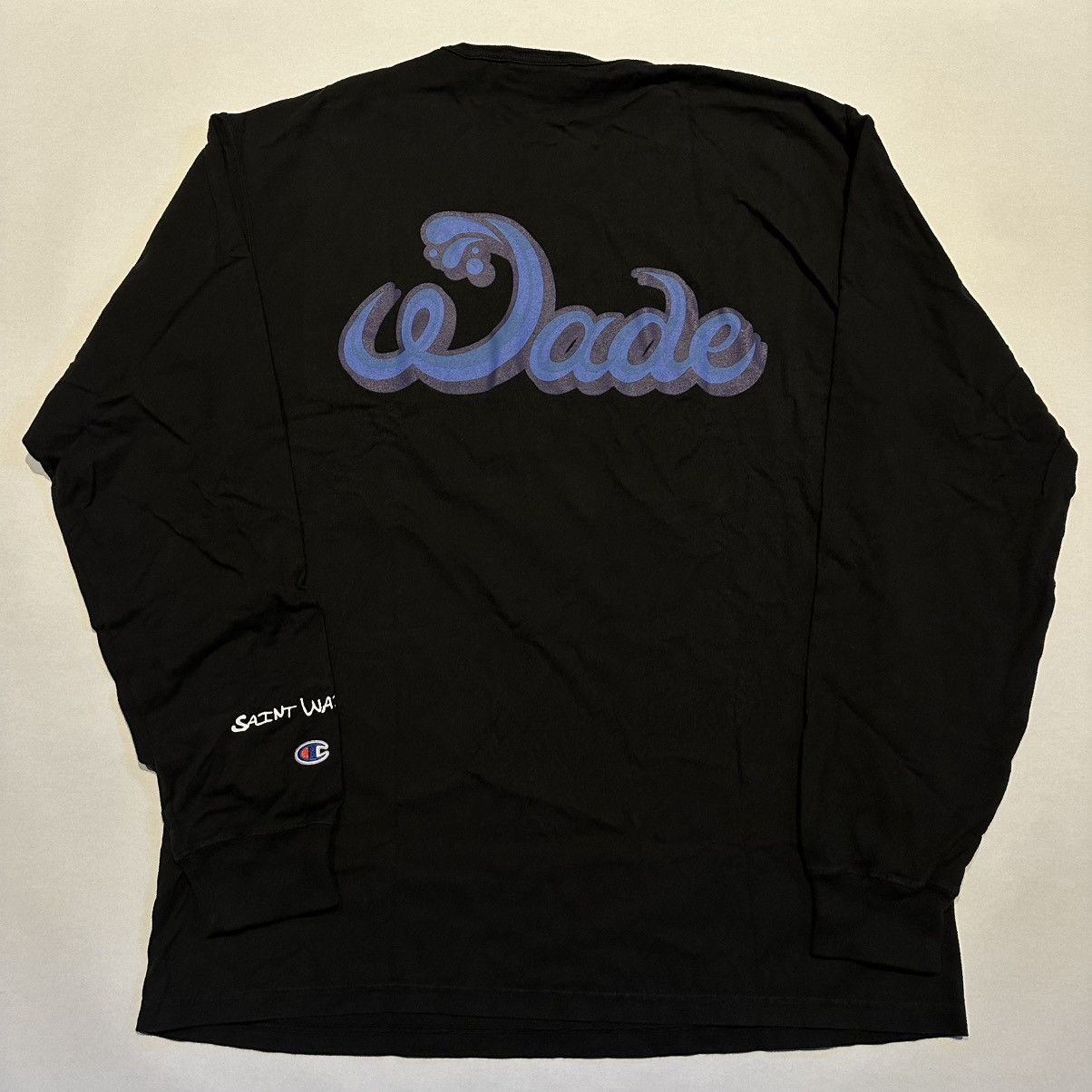 Cali Thornhill-DeWitt × Champion × Saint Michael Saint Michael Wade Champion Long Sleeve T Shirt Size US L / EU 52-54 / 3 - 7 Thumbnail