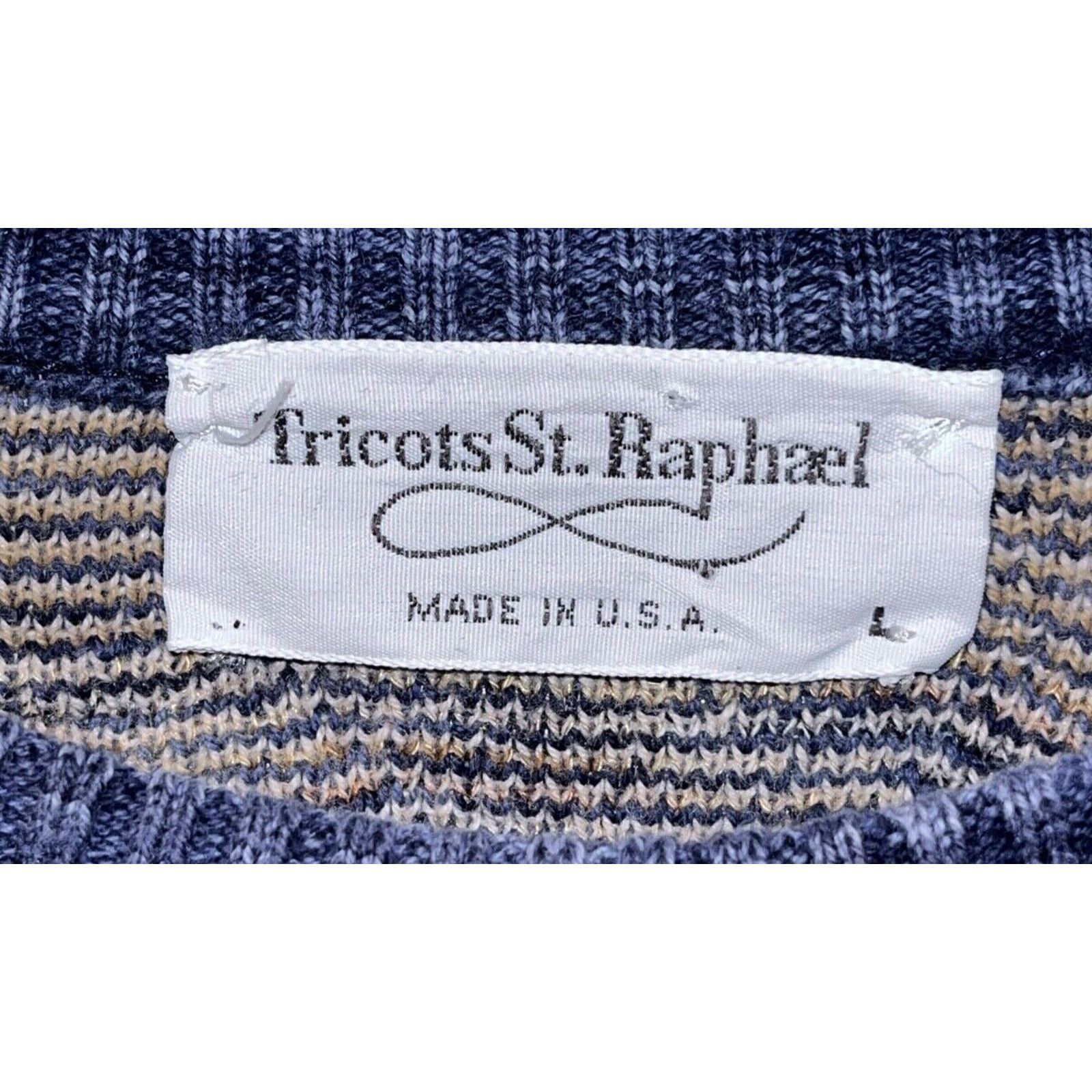 Tricots St. Raphael Tricots St Raphael Coogi Style Geometric Knit Sweater Mens L Size US L / EU 52-54 / 3 - 5 Thumbnail