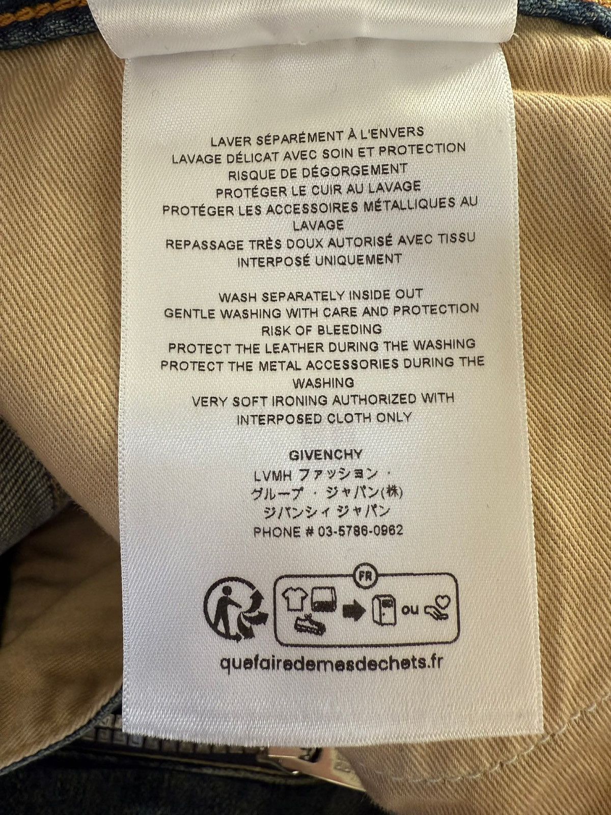 Givenchy Givenchy Straight Leg Cargo Jeans Size US 27 - 15 Thumbnail