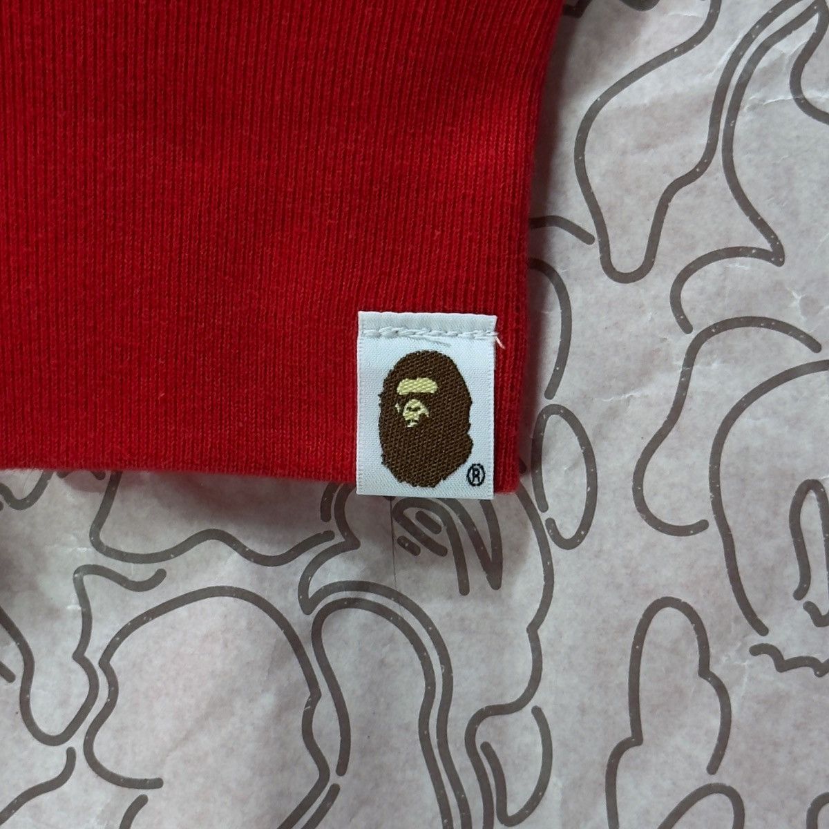 Bape Bape London Union Jack Shark Full Zip Hoodie Red 2020 Size US L / EU 52-54 / 3 - 16 Thumbnail