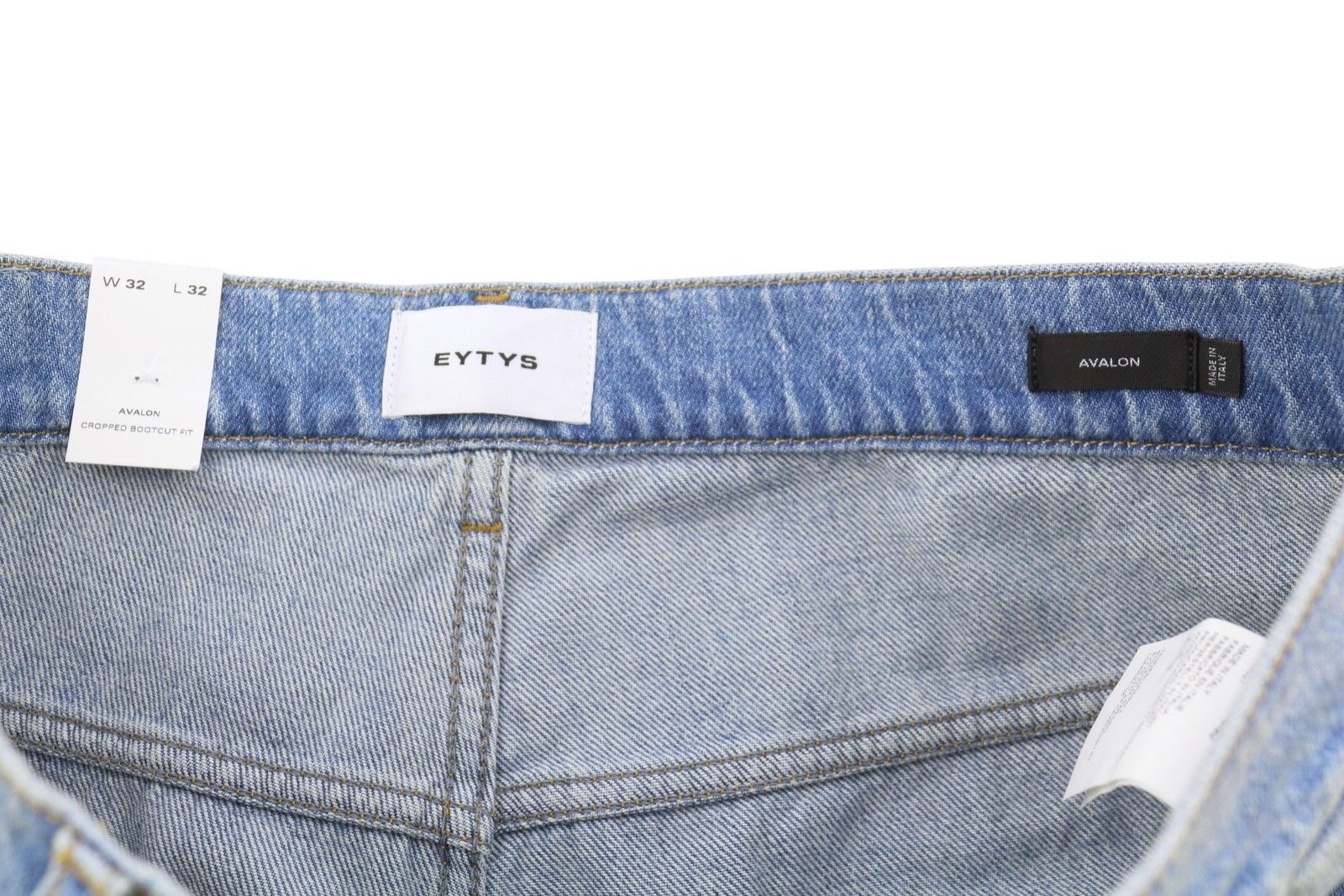 Eytys AVALON TORN INDIGO BOOTCUT W32/L32 RRP370 88892 Size US 32 / EU 48 - 8 Thumbnail