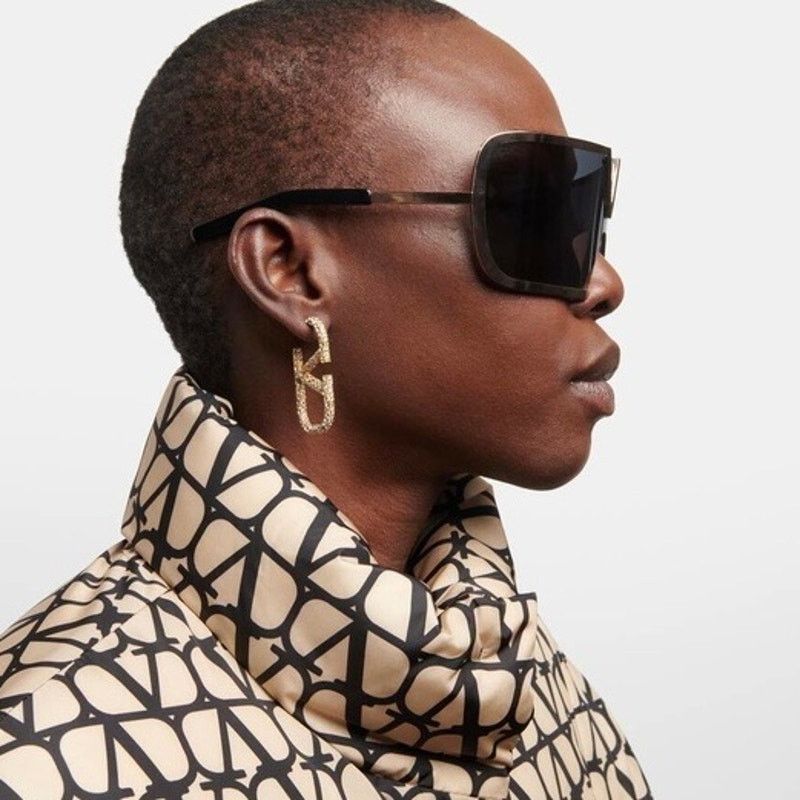 Valentino New! VALENTINO Sunglasses V-ROMASK VLS-120A, Authentic Size ONE SIZE - 4 Thumbnail