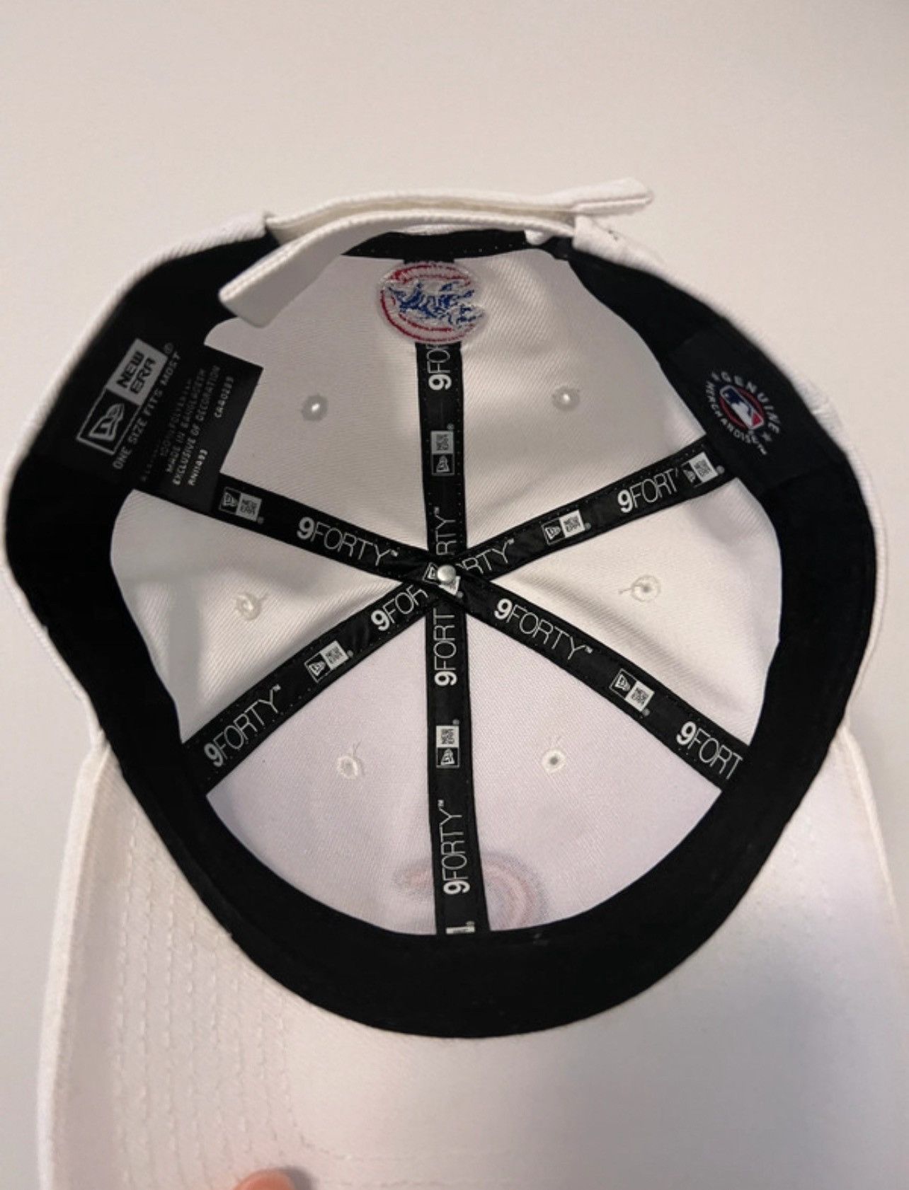 New Era New era white cap Size ONE SIZE - 4 Thumbnail