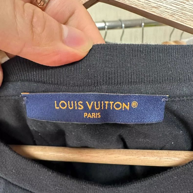 Louis Vuitton Louis Vuitton Monogram Logo Printed Crew Neck Short Sleeve Size US XL / EU 56 / 4 - 3 Thumbnail