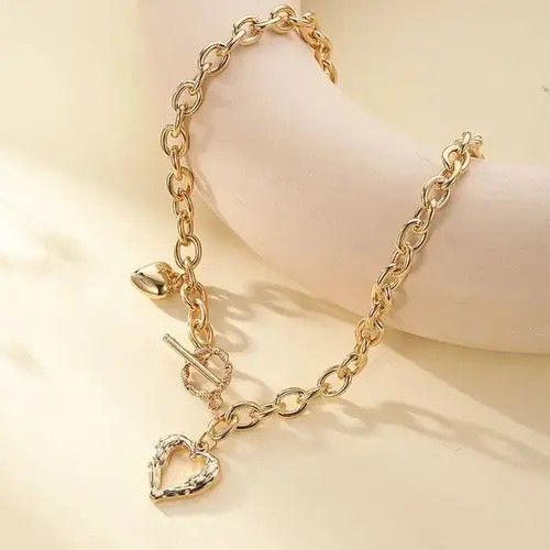 Other Vintage Love Heart Necklace Size ONE SIZE - 4 Thumbnail