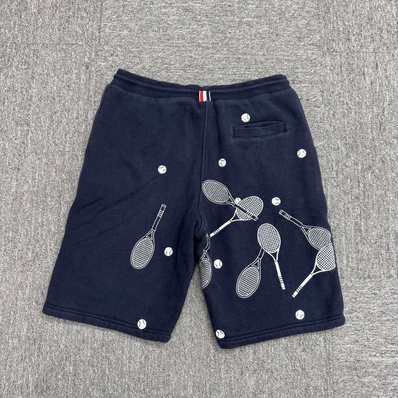Thom Browne Thom Browne size2 Tennis embroidered shorts Size US 26 / EU 42 - 6 Thumbnail