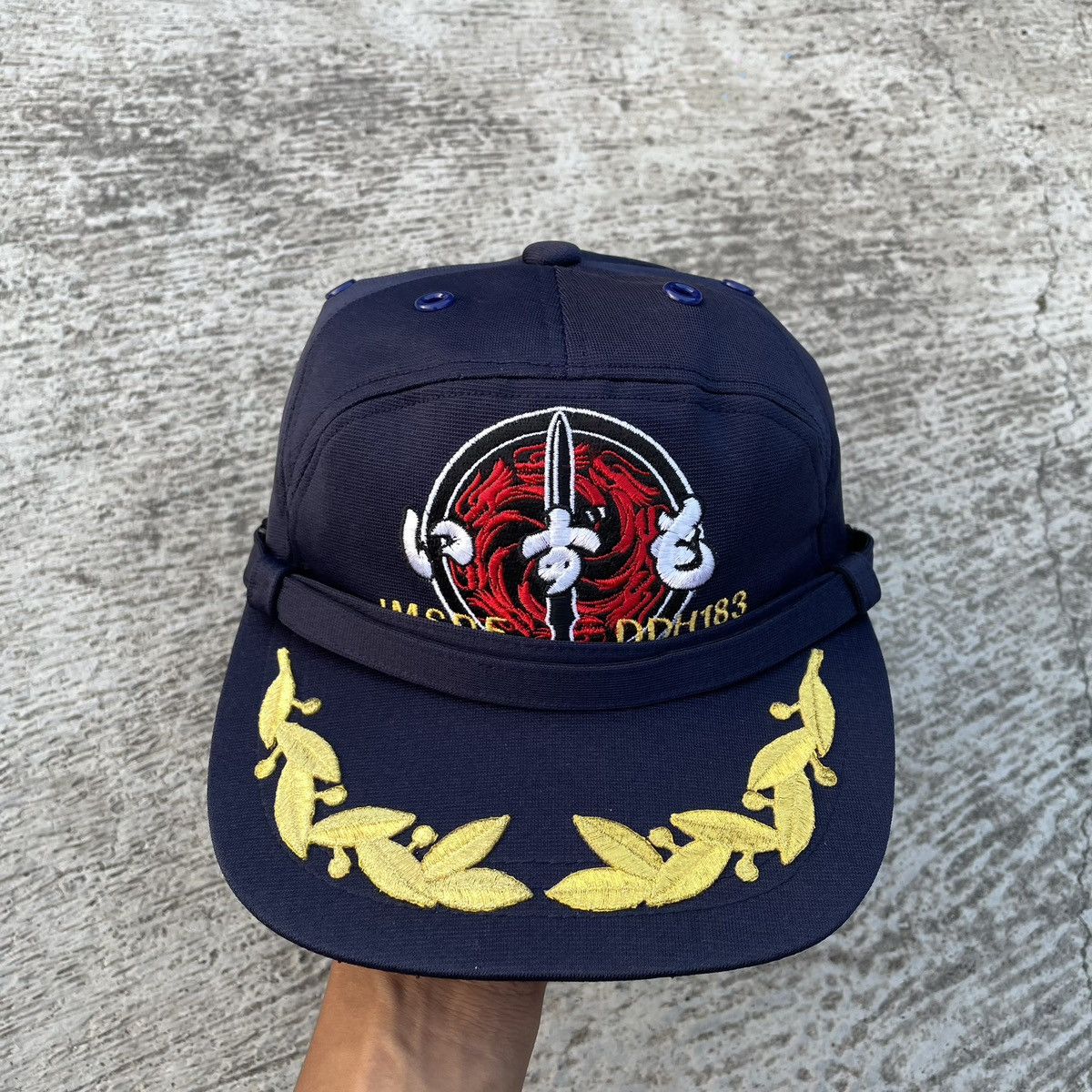 Japanese Brand japan maritime self defense hat, military, war, world war Size ONE SIZE - 1 Thumbnail
