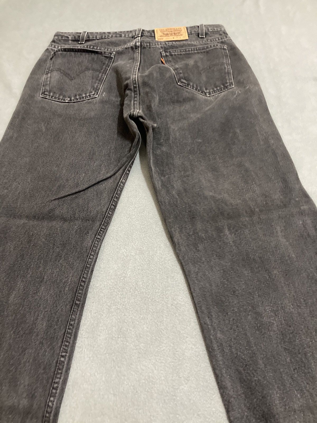 Levi's Vintage 90’s Levis 505 orange tab jeans Made in Mexico Size US 36 / EU 52 - 10 Thumbnail