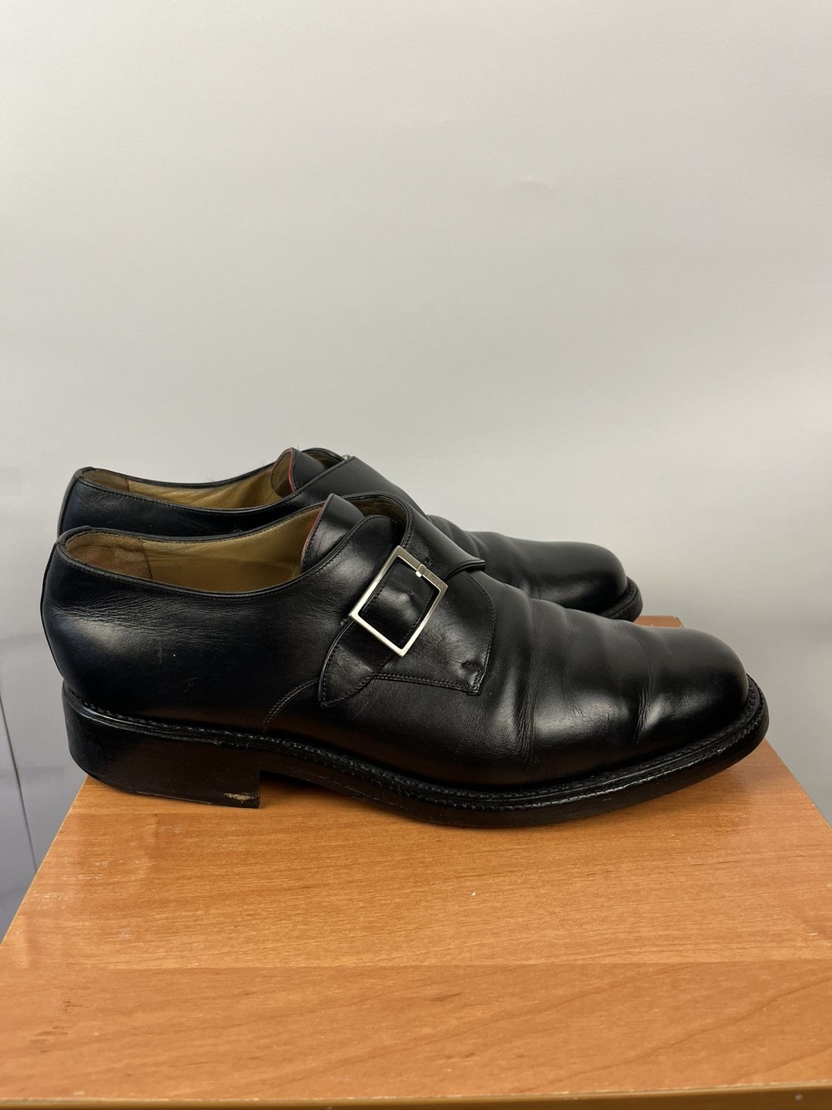 Bally Monks Bally Luxury Scribe Acanto/00 EU9E/Us10D Size US 10 / EU 43 - 3 Thumbnail