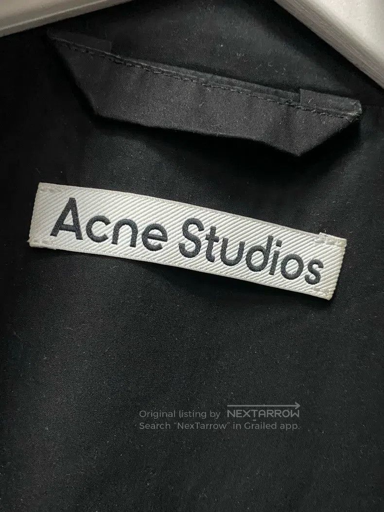 Acne Studios Acne Studios 1996 water-washed distressed lettering zipper Size US M / EU 48-50 / 2 - 7 Thumbnail