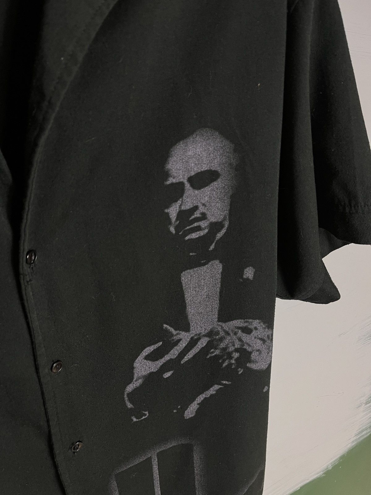 Vintage The Godfather Movie Button Up Classic Mafia Spanish Harlem Size US M / EU 48-50 / 2 - 2 Thumbnail