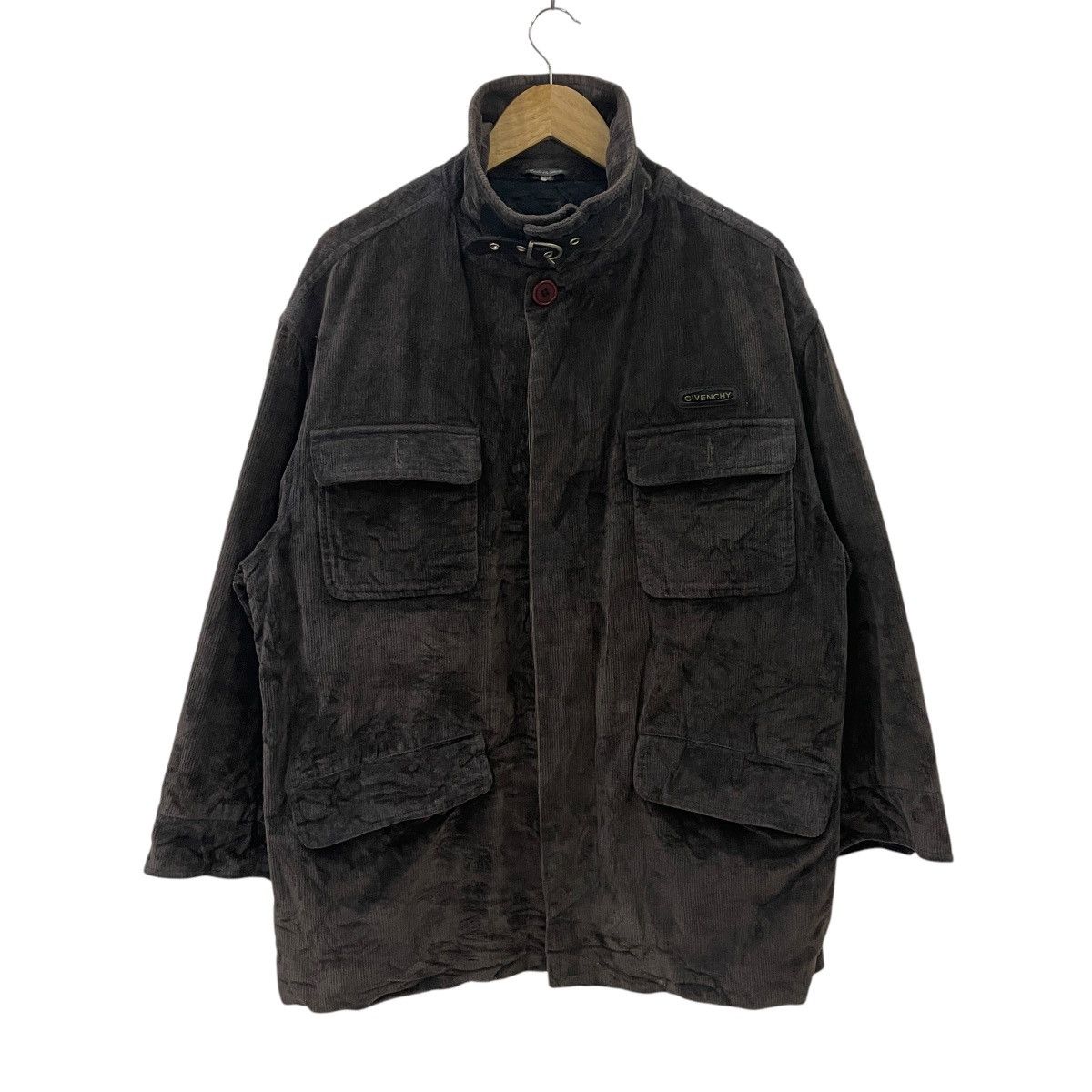 Givenchy Vintage Givenchy Gentleman Corduroy Jacket Size US XL / EU 56 / 4 - 1 Thumbnail