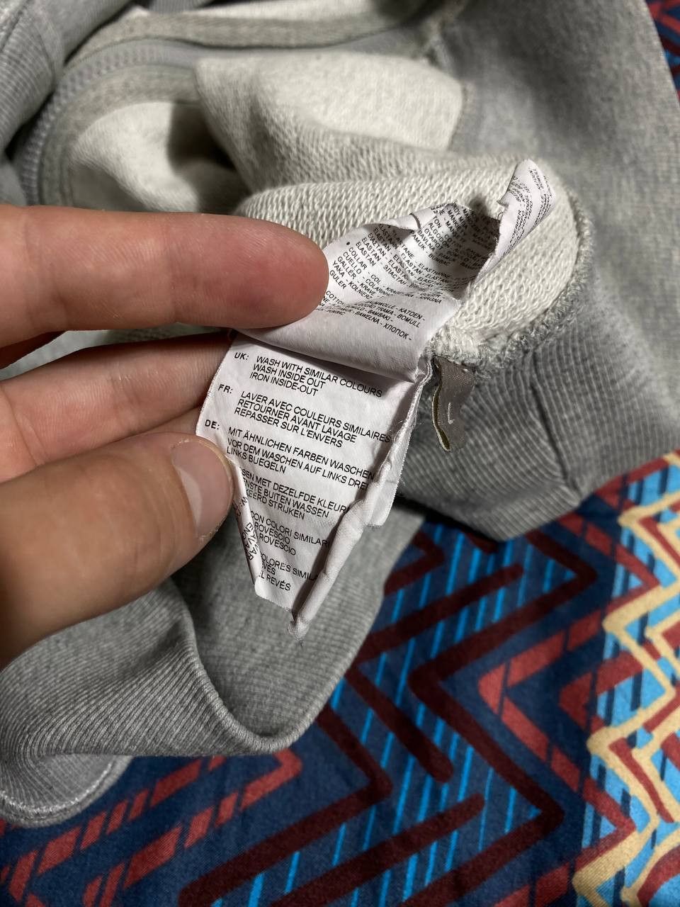Napapijri × Vintage Napapijri Vintage Y2K Sweatshirt Zip Patch Rare Hype Size US L / EU 52-54 / 3 - 7 Thumbnail