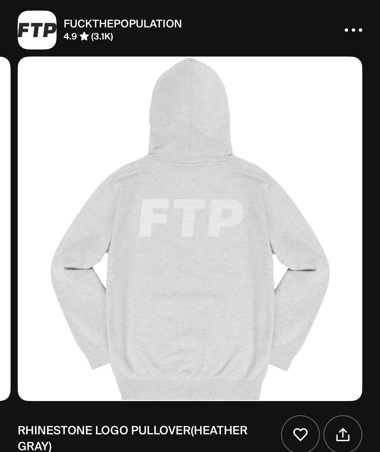 Designer × G59 Records FTP hoodie Size US L / EU 52-54 / 3 - 3 Thumbnail