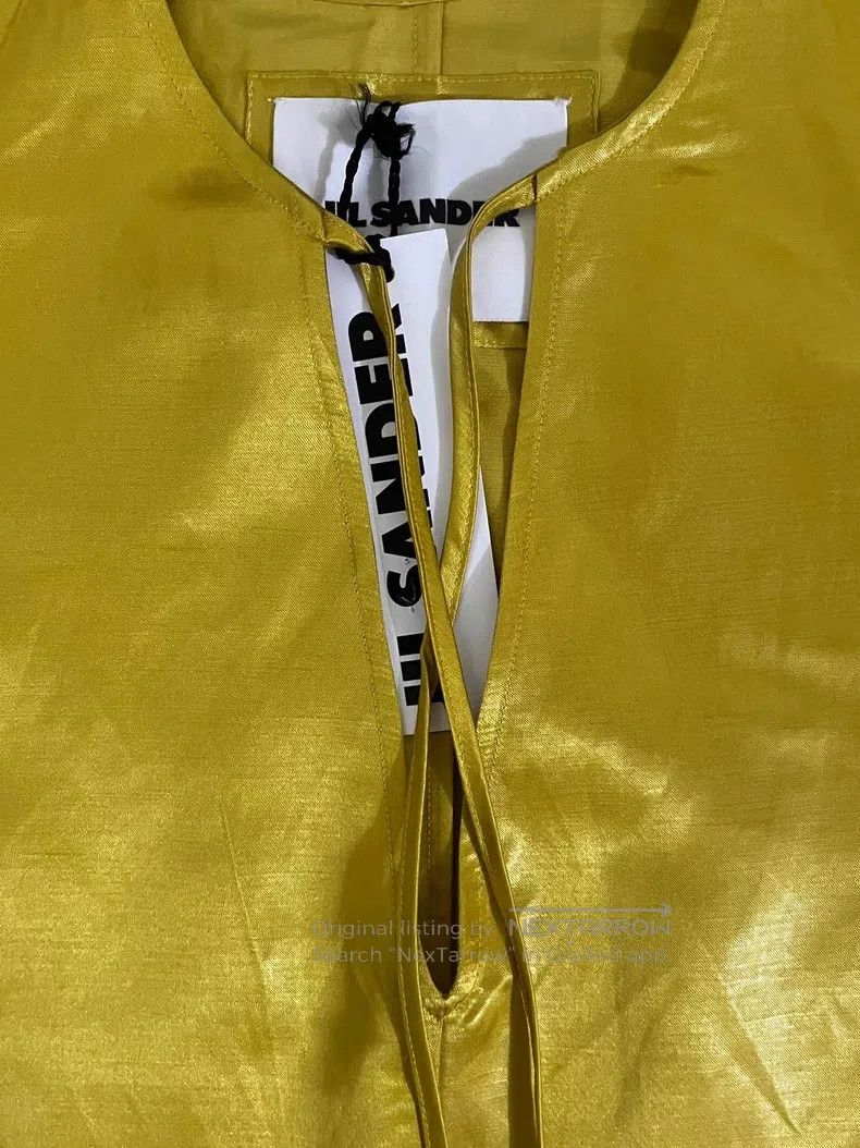 Jil Sander Jil Sander size 32 Runway Gold Dress Size S / US 4 / IT 40 - 7 Thumbnail