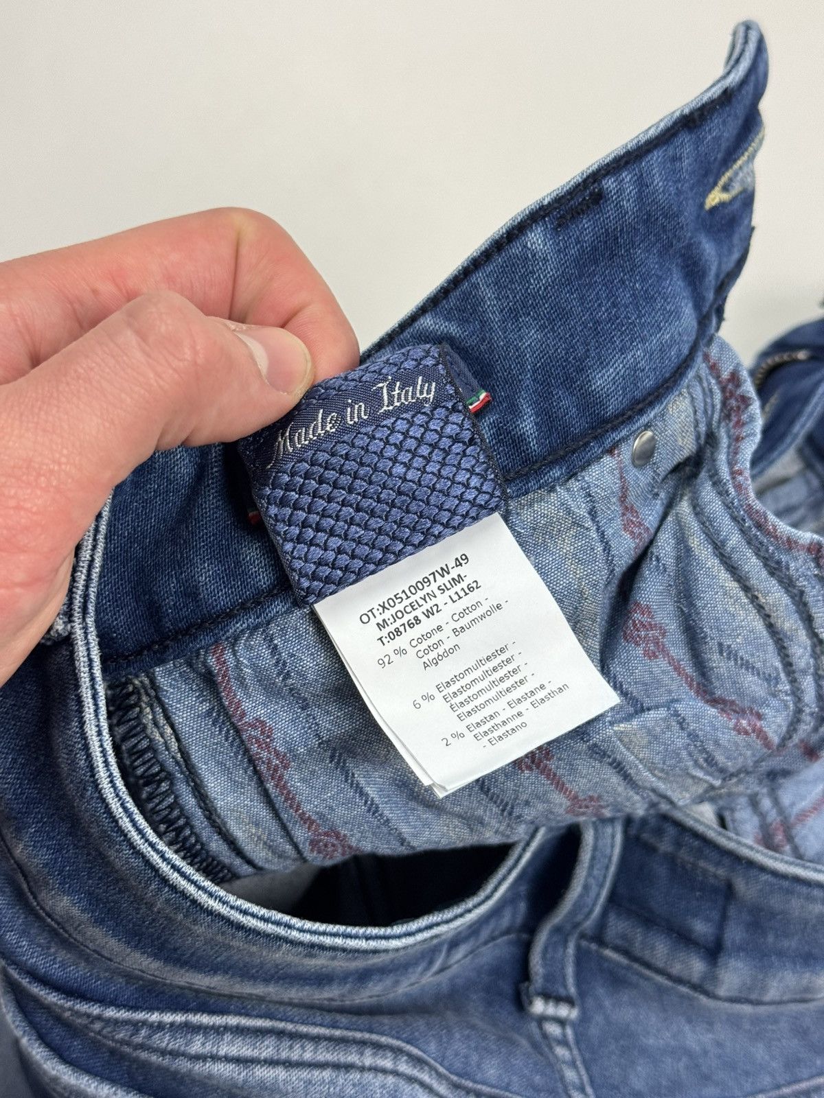 Jacob Cohen Jacob Cohen Jocelyn Slim Blue Women’s Jeans Made in Italy Size 27" / US 4 / IT 40 - 9 Thumbnail