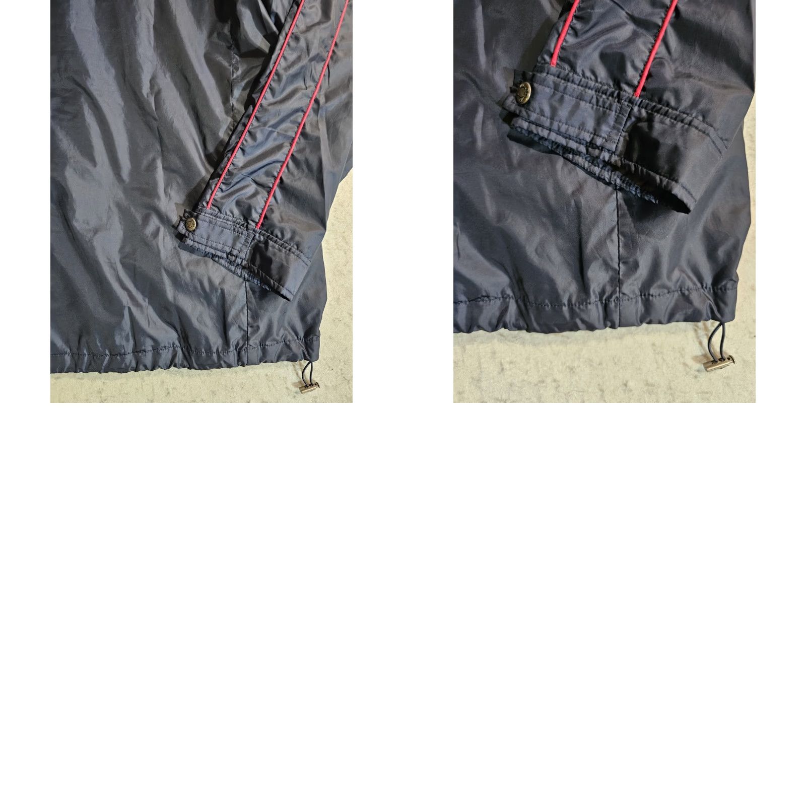 Polo Ralph Lauren VINTAGE Lauren Ralph Lauren Windbreaker Jacket Mens 90s Navy Red Piping Size Lg Blue Logo Zipper Full Zip Pockets Casual Travel Size US L / EU 52-54 / 3 - 8 Thumbnail